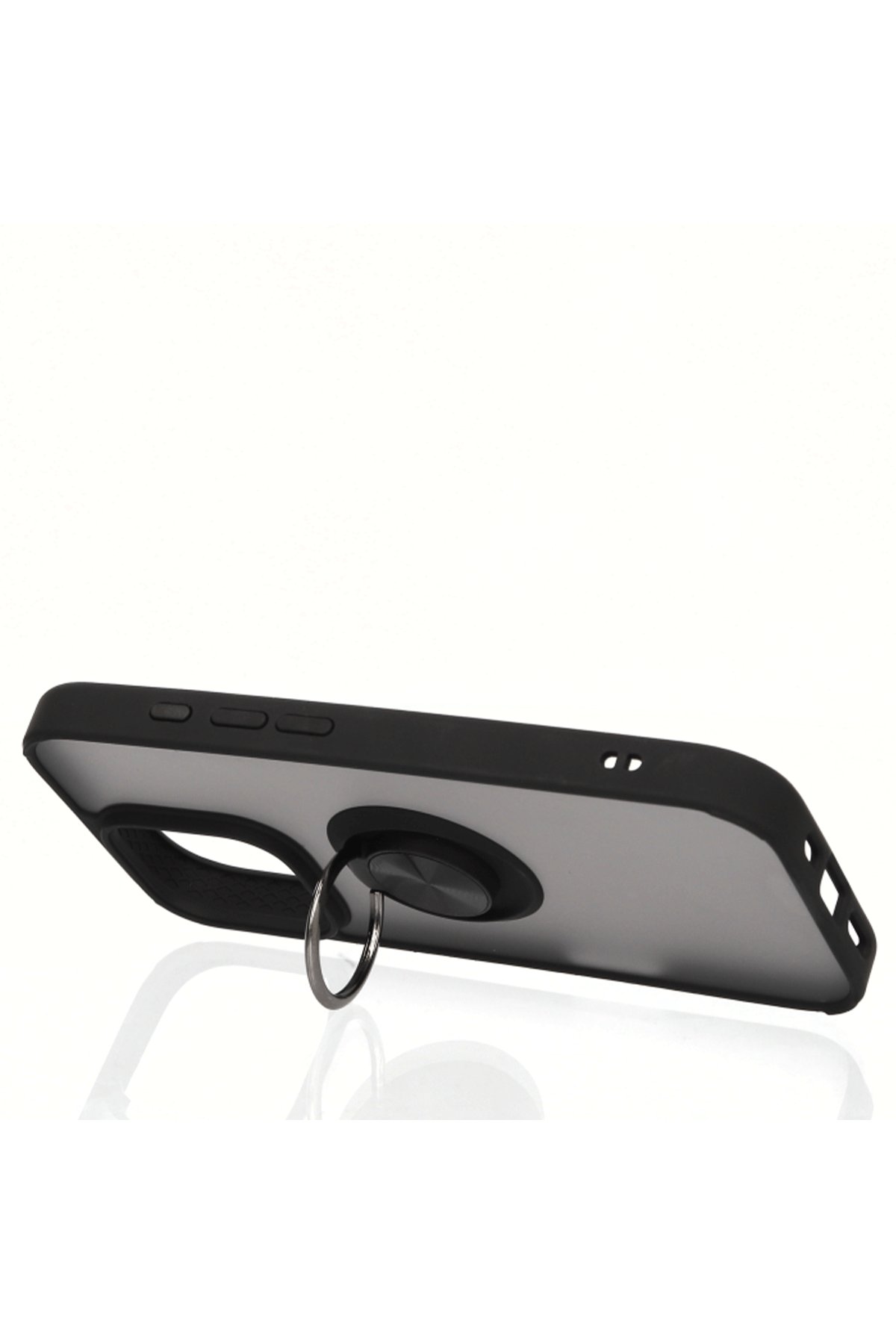 Newface Samsung Galaxy S24 FE Kılıf Razer Lensli Silikon - Siyah