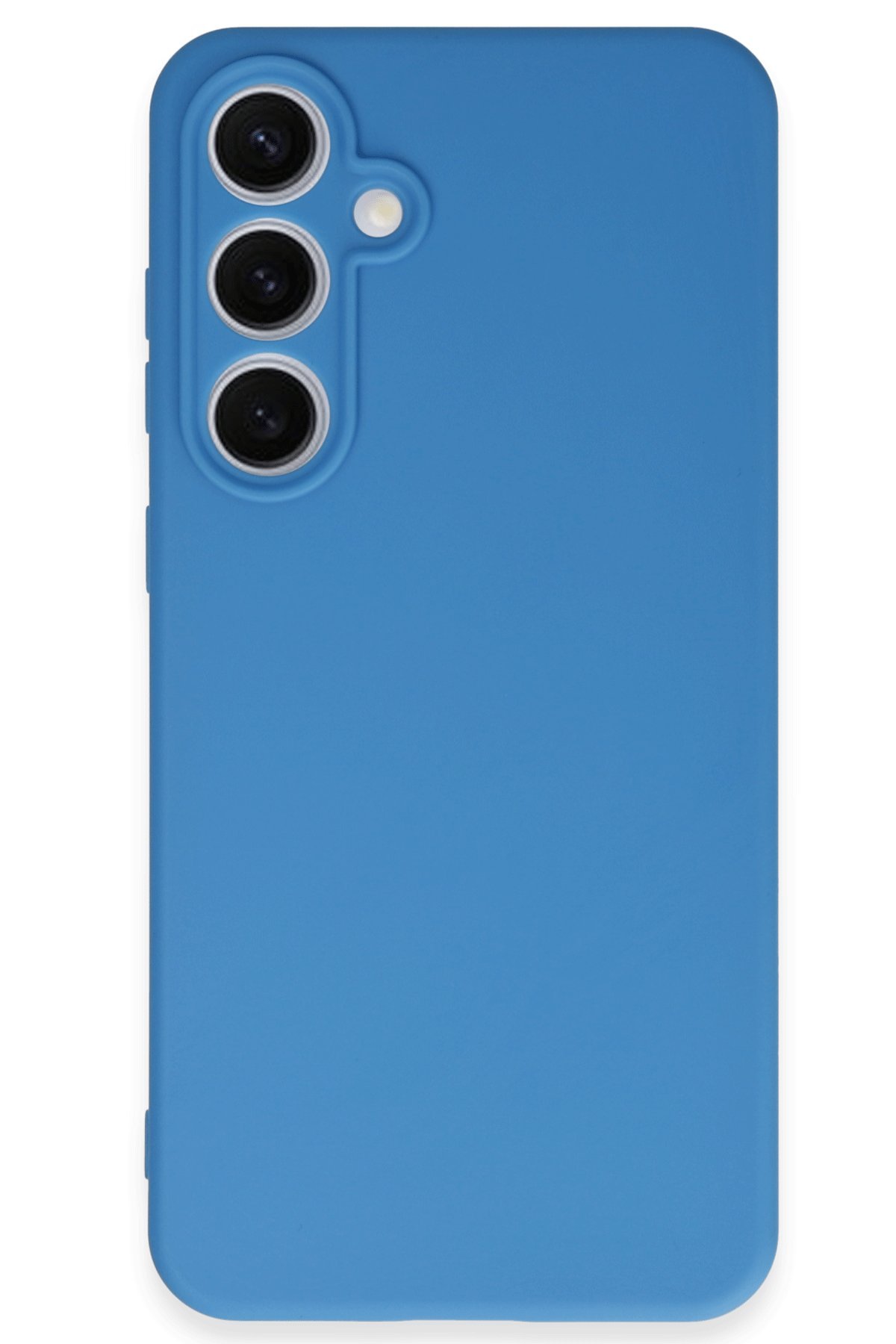 Newface Samsung Galaxy S24 FE Raze Metal Kamera Lens - Gümüş