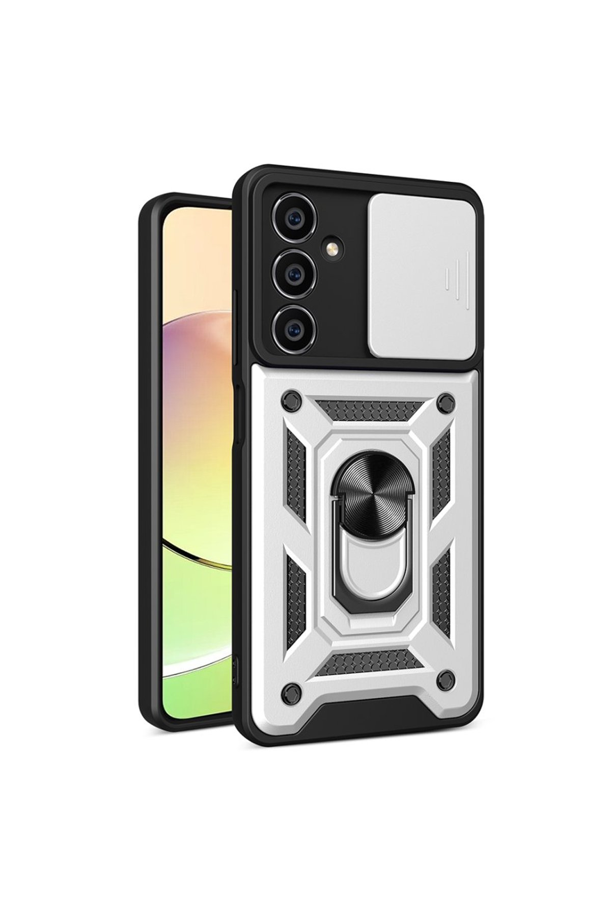 Newface Samsung Galaxy S24 FE Kılıf First Silikon - Mavi