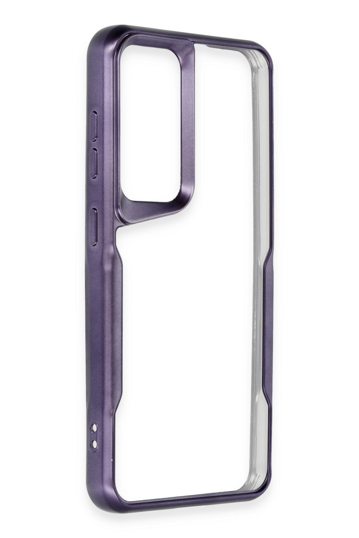 Newface Samsung Galaxy S24 Kılıf Pars Lens Yüzüklü Silikon - Kırmızı