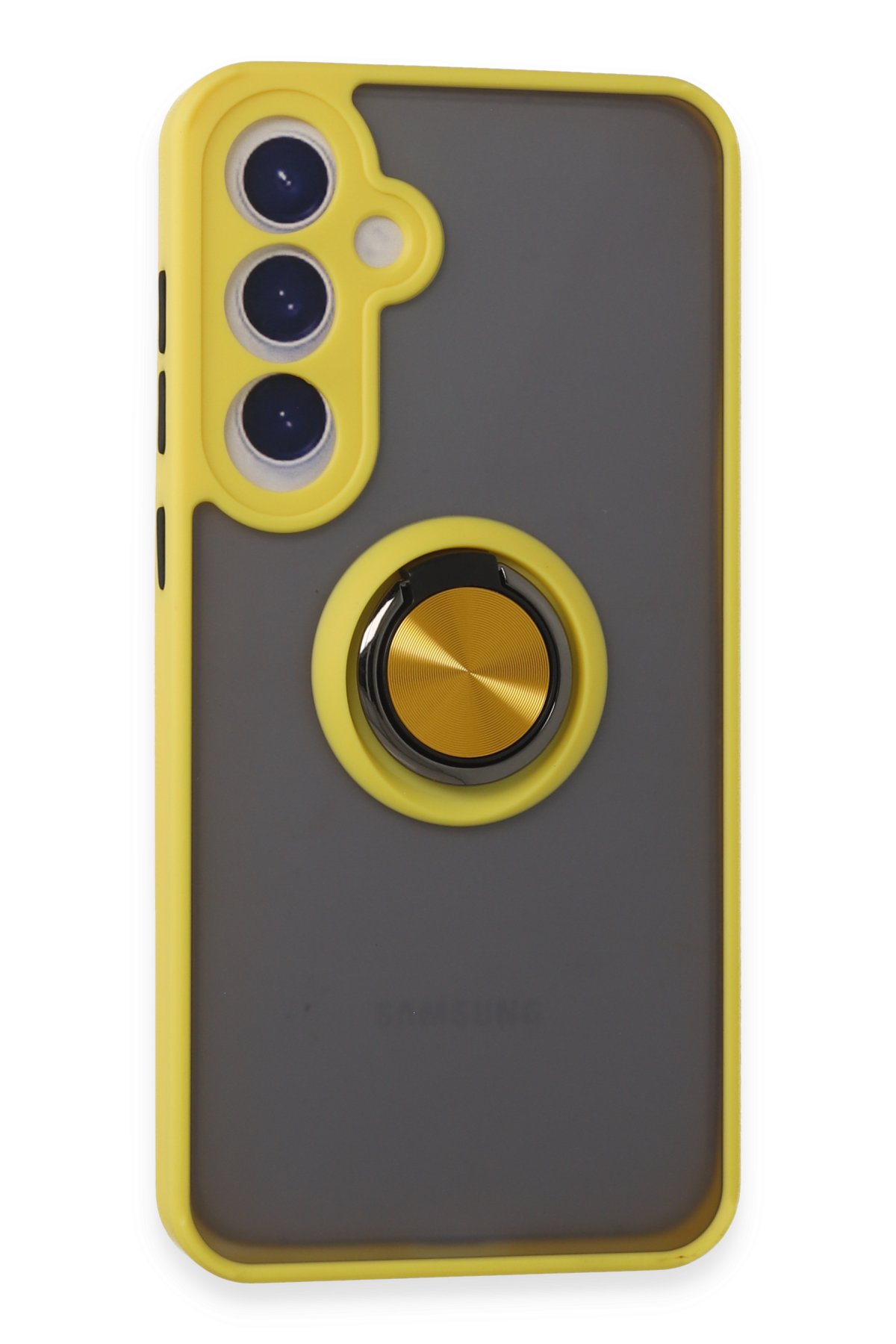 Newface Samsung Galaxy S24 Kılıf Taft Kapak - Kahverengi