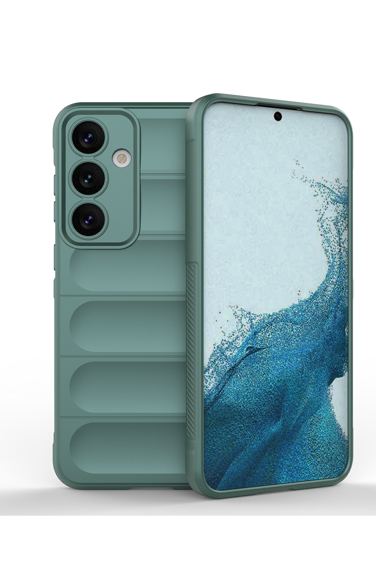 Newface Samsung Galaxy S24 Kılıf First Silikon - Kırmızı