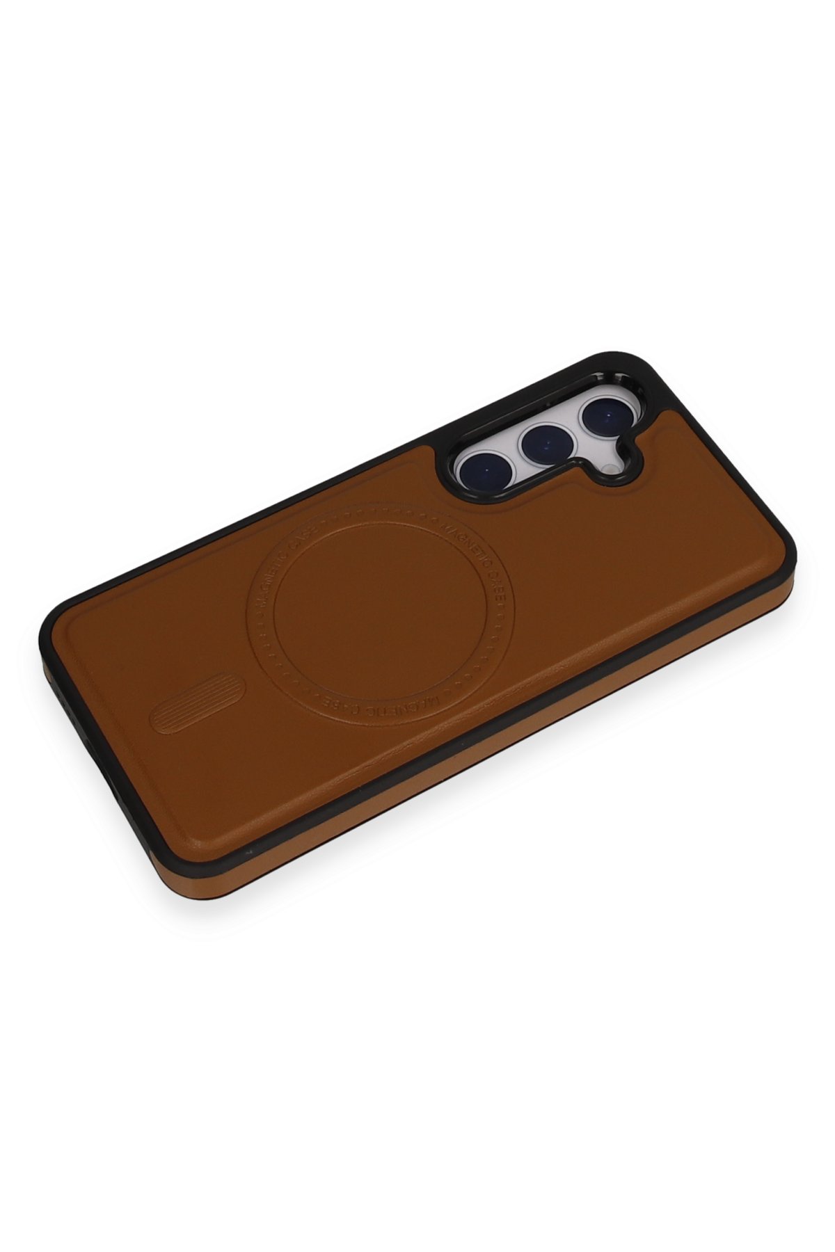 Newface Samsung Galaxy S24 Kılıf Pars Lens Yüzüklü Silikon - Siyah