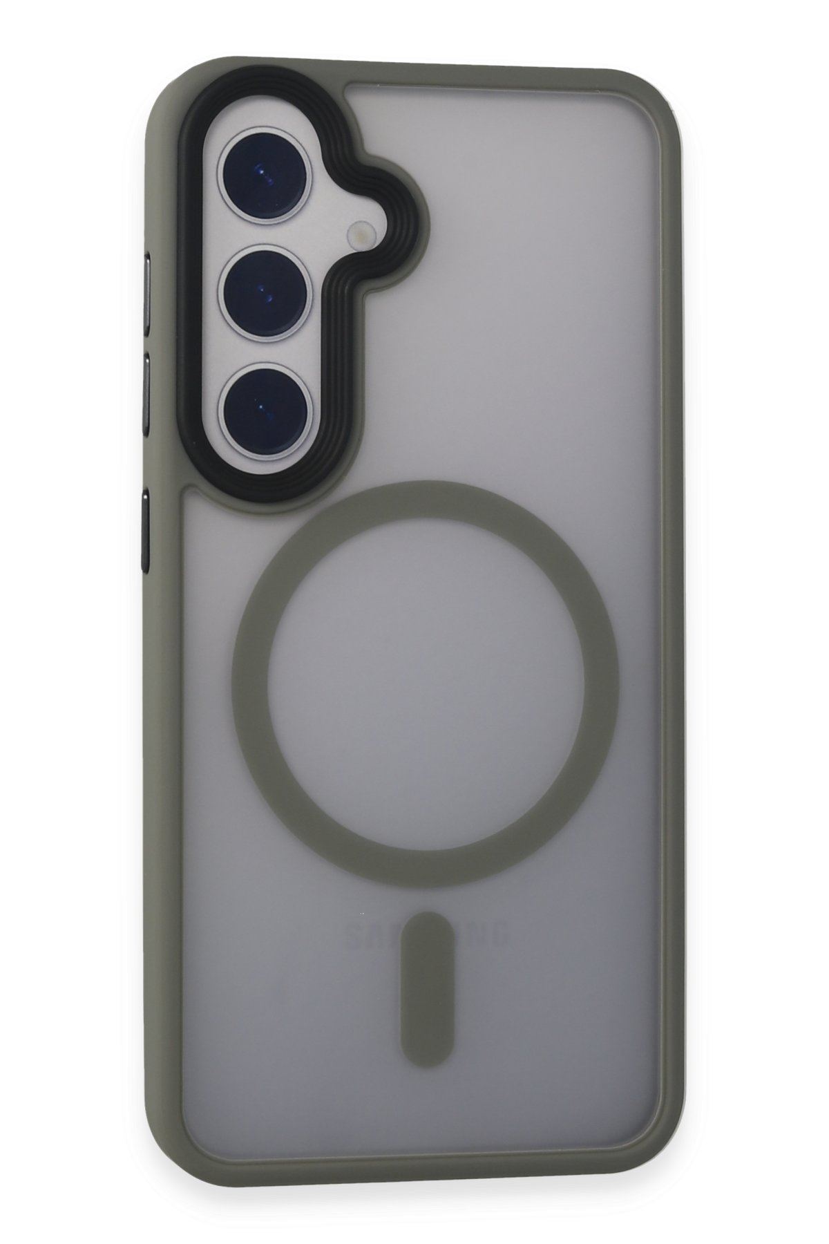 Newface Samsung Galaxy S24 Kılıf Nano içi Kadife Silikon - Siyah