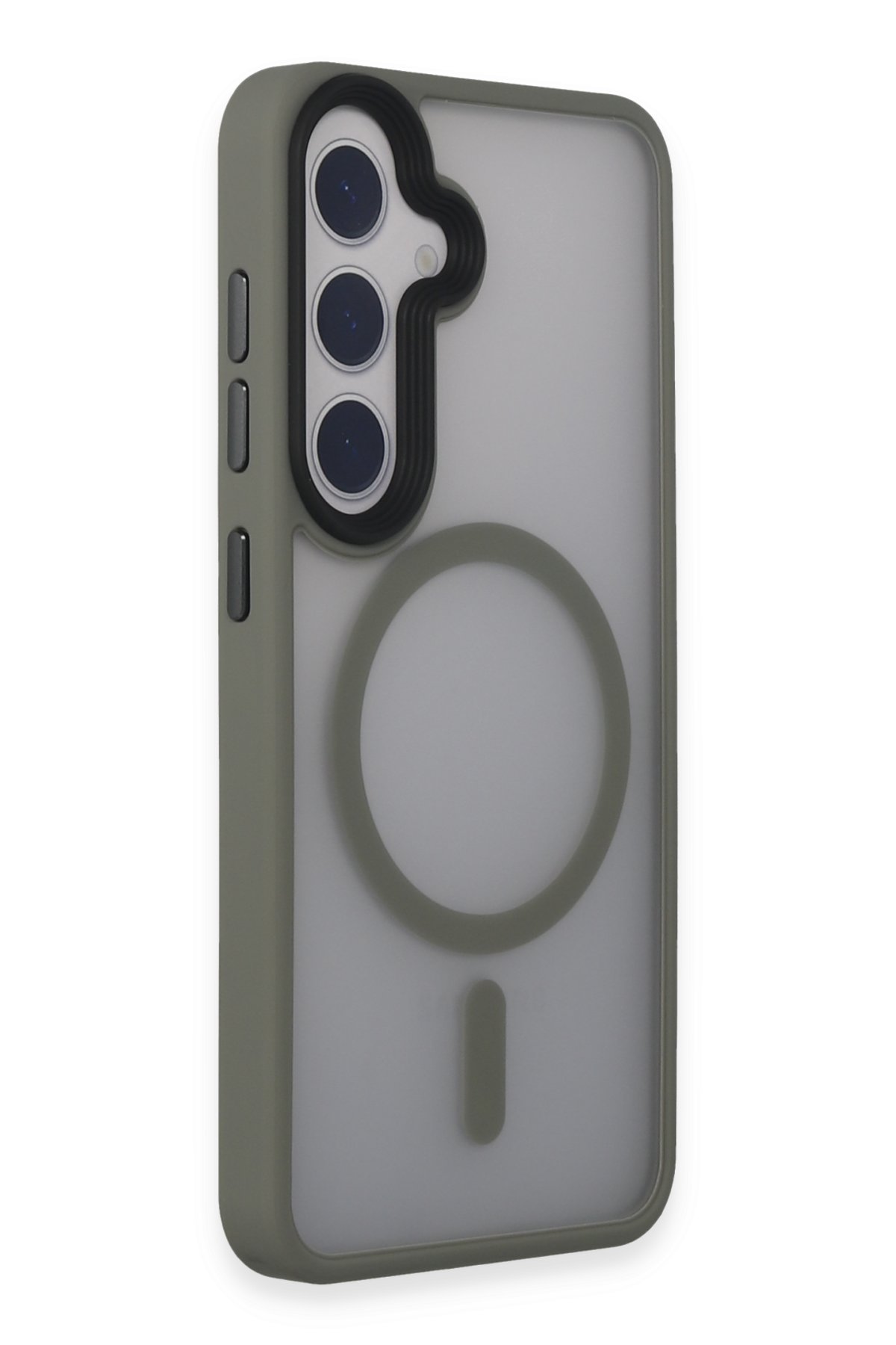 Newface Samsung Galaxy S24 Kılıf Nano içi Kadife Silikon - Siyah