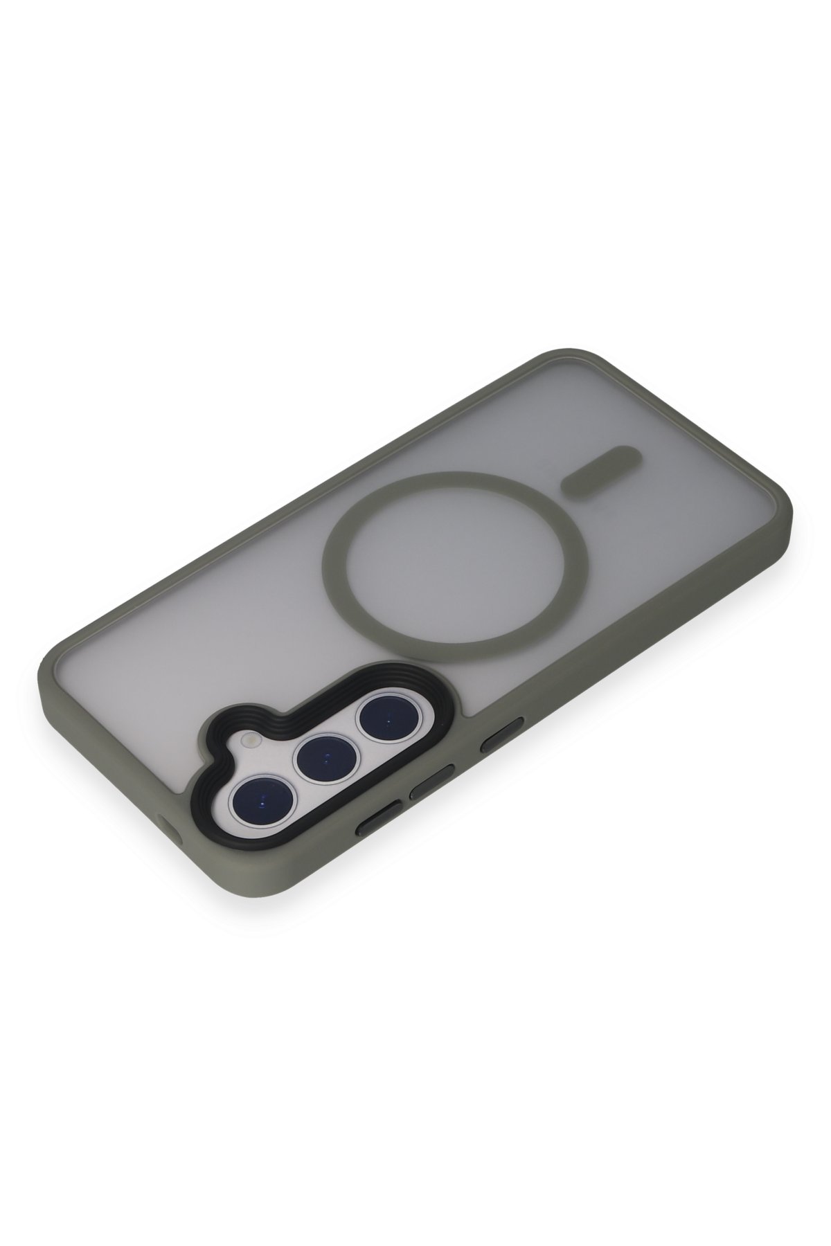 Newface Samsung Galaxy S24 Kılıf Nano içi Kadife Silikon - Siyah