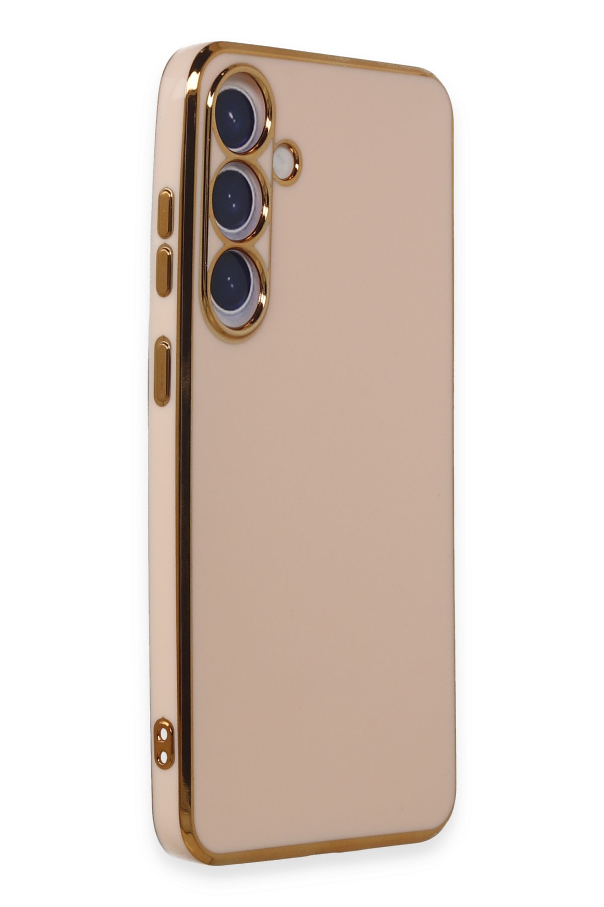 Newface Samsung Galaxy S24 Kılıf Pars Lens Yüzüklü Silikon - Yeşil