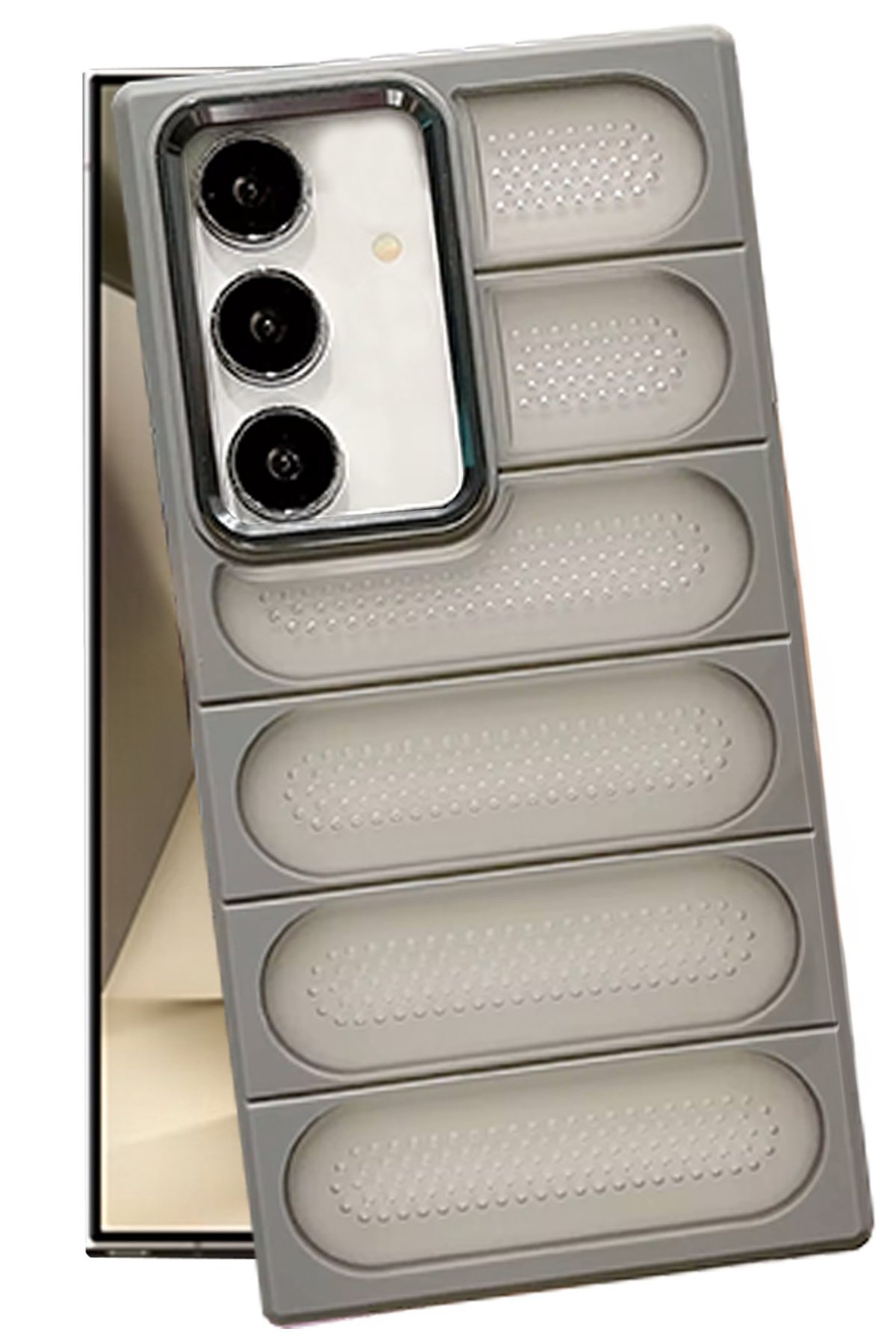 Newface Samsung Galaxy S24 Plus Kılıf Zuma Kartvizitli Yüzüklü Silikon - Siyah