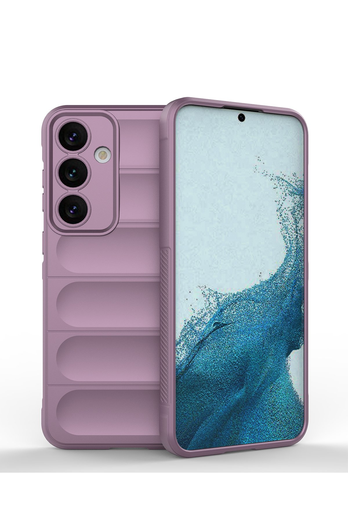 Newface Samsung Galaxy S24 Plus Kılıf Volet Silikon - Pembe