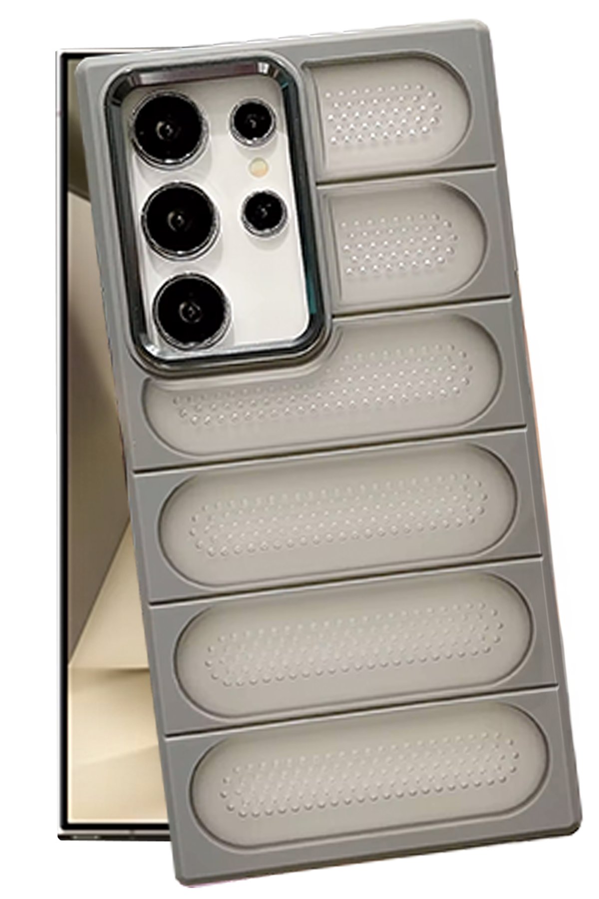 Newface Samsung Galaxy S24 Ultra Kılıf Reflexion Desenli Kapak - Desen 3