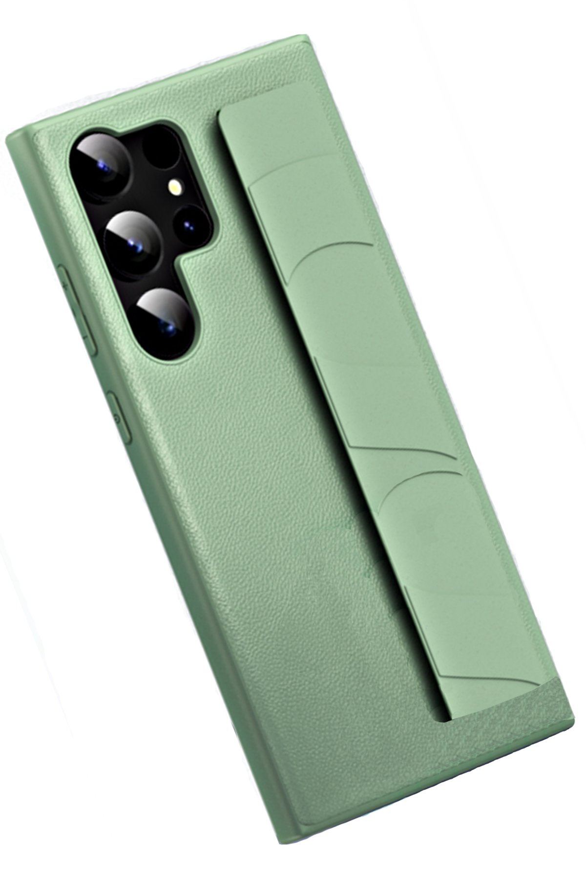 Newface Samsung Galaxy S24 Ultra Kılıf Nano içi Kadife Silikon - Lacivert