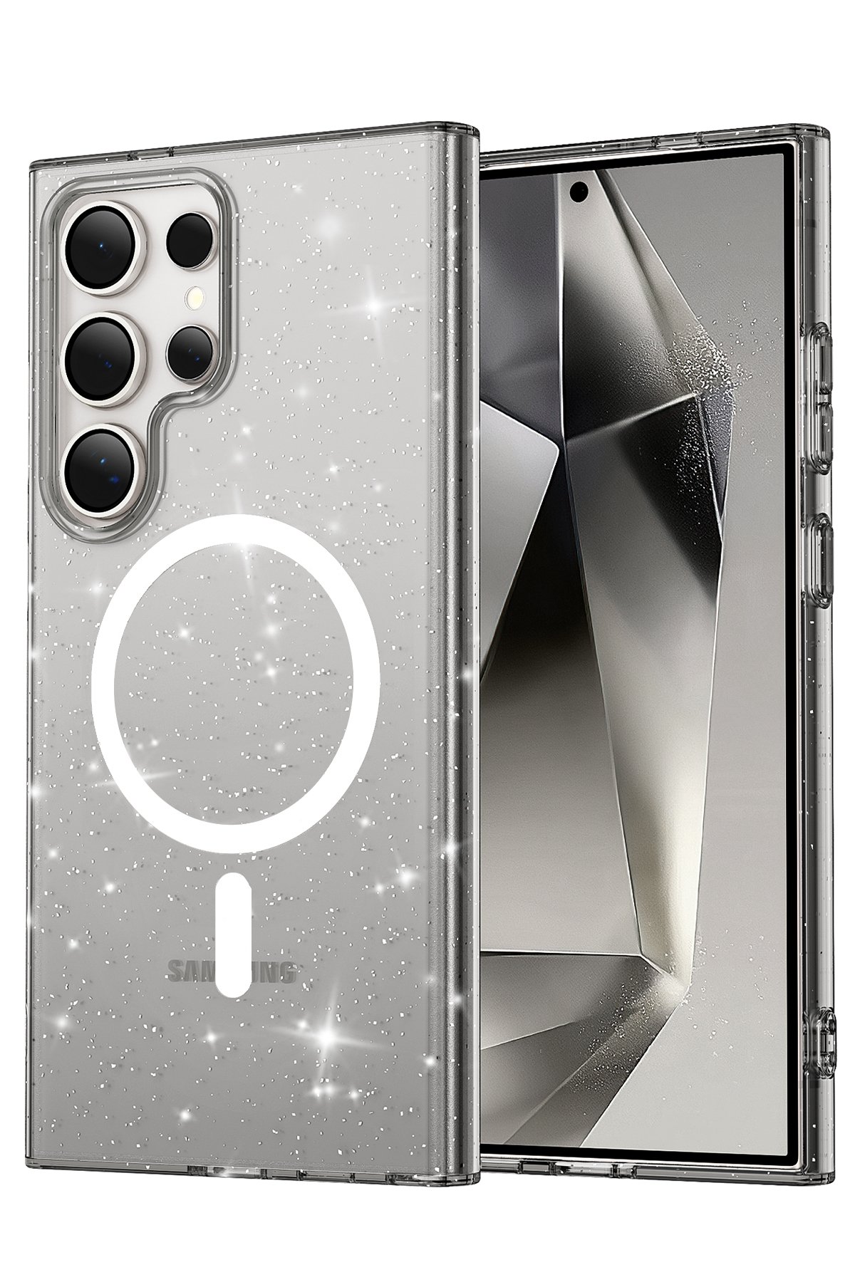 Newface Samsung Galaxy S24 Ultra Kılıf Nano içi Kadife Silikon - Mavi