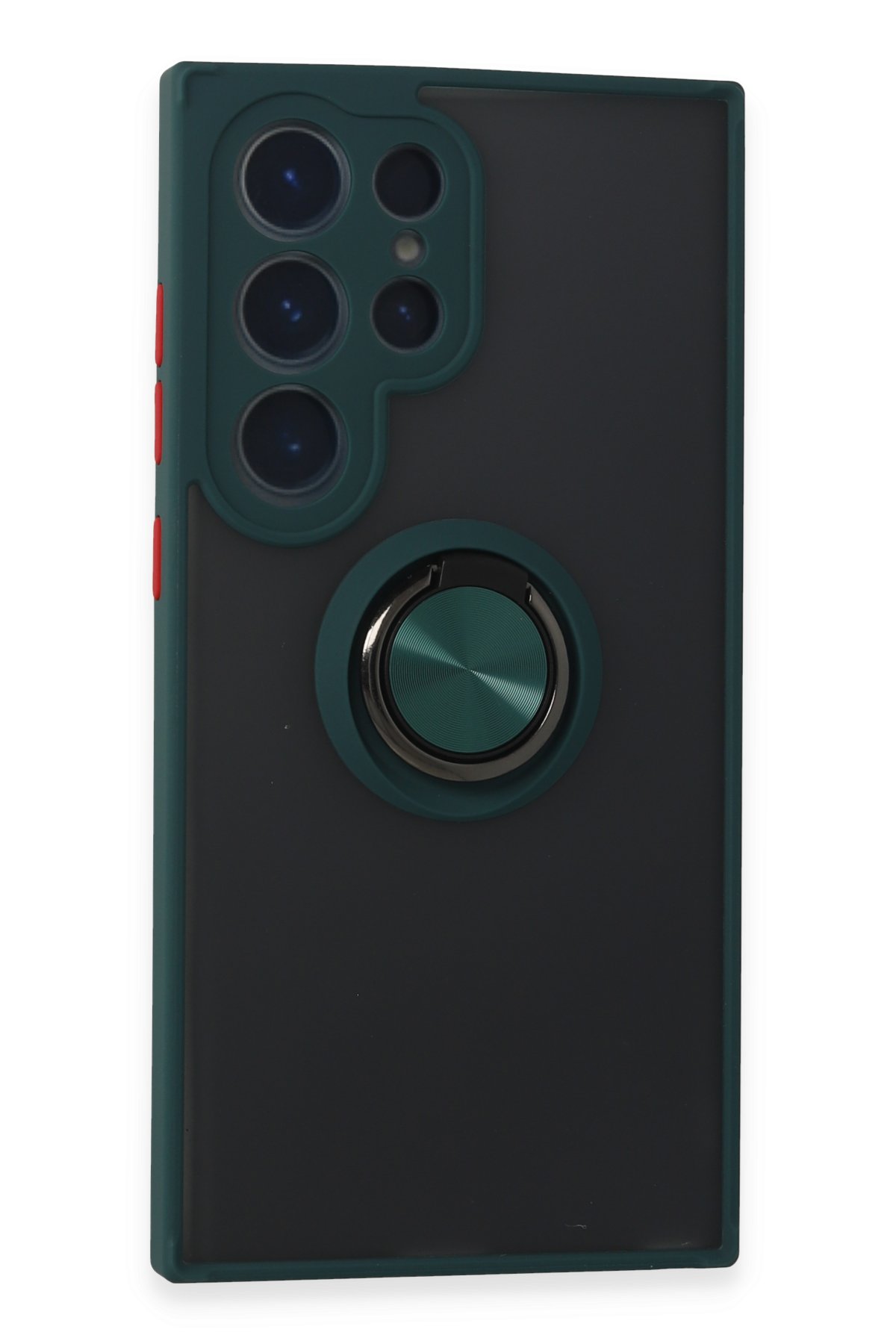 Newface Samsung Galaxy S24 Ultra Kılıf Joke Simli Magneticsafe Kılıf - Siyah