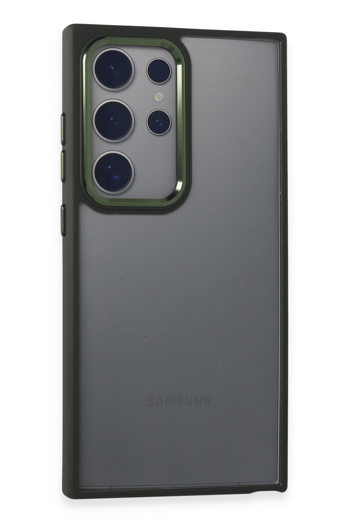 Newface Samsung Galaxy S24 Ultra Kılıf Airmax Silikon Kapak - Titan Gri