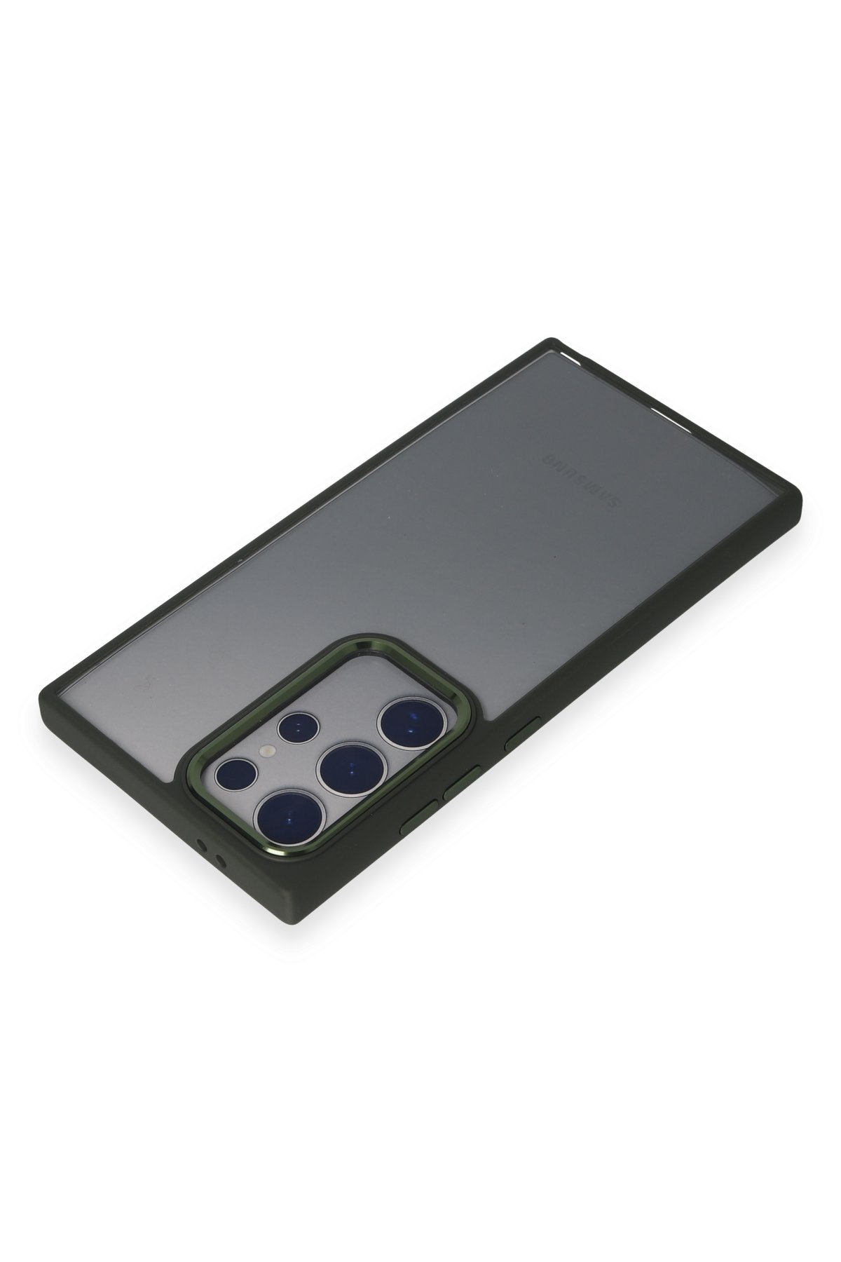 Newface Samsung Galaxy S24 Ultra Kılıf Airmax Silikon Kapak - Titan Gri