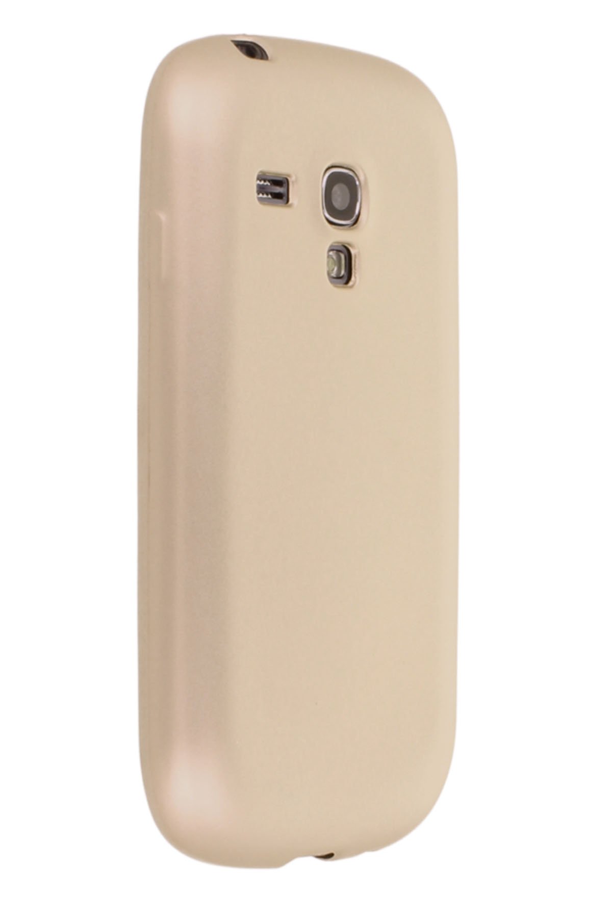 Newface Samsung Galaxy i8190 / S3 Mini Kılıf First Silikon - Mürdüm