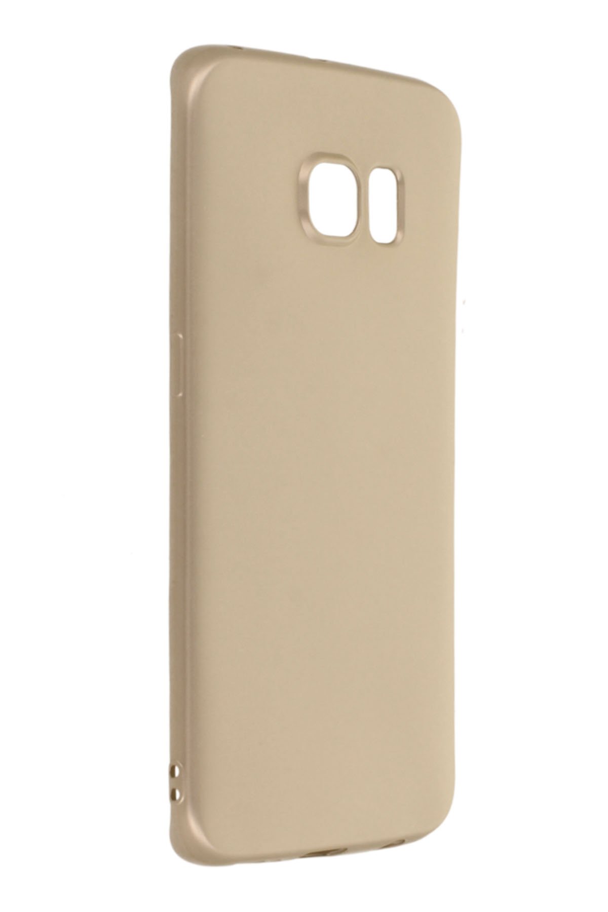 Newface Samsung Galaxy S6 Edge Kılıf First Silikon - Gold