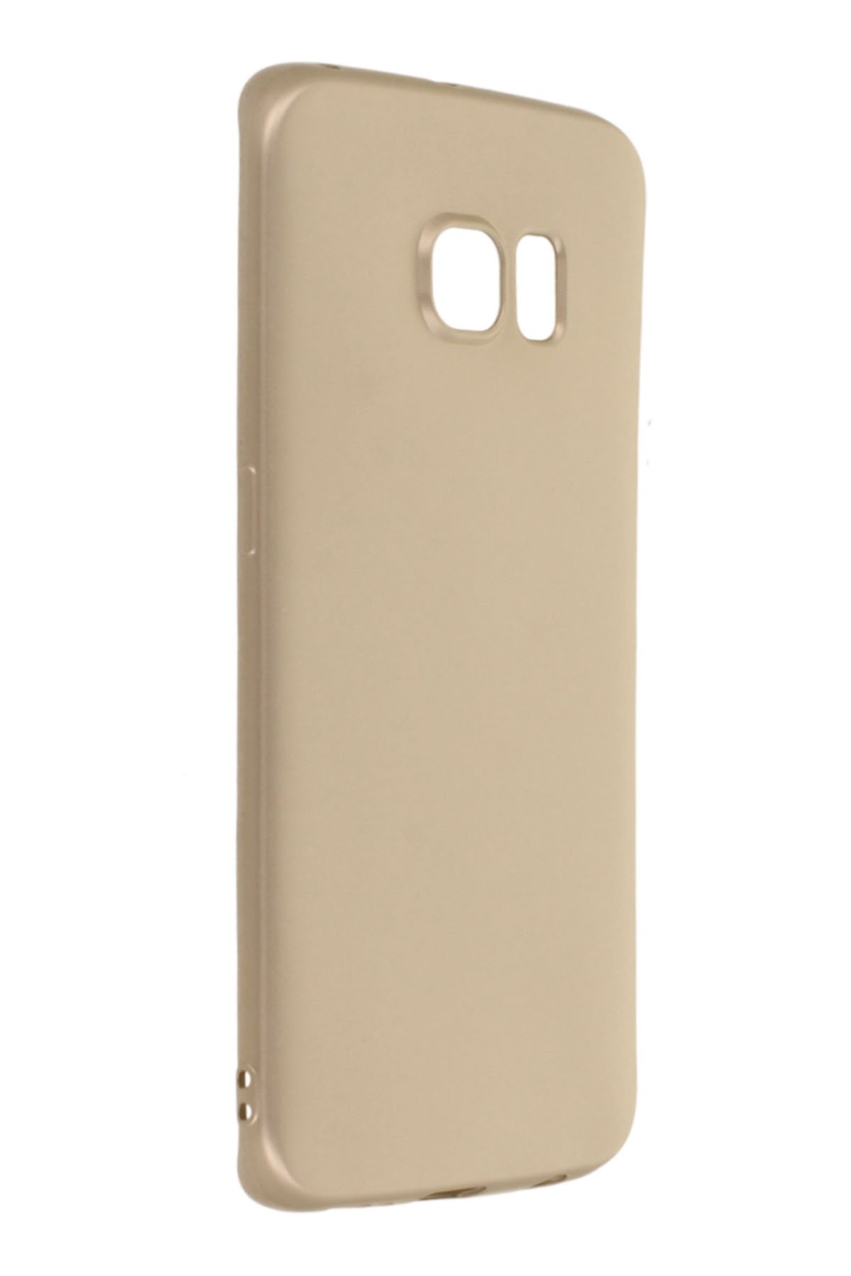 Newface Samsung Galaxy S6 Edge Kılıf First Silikon - Gold