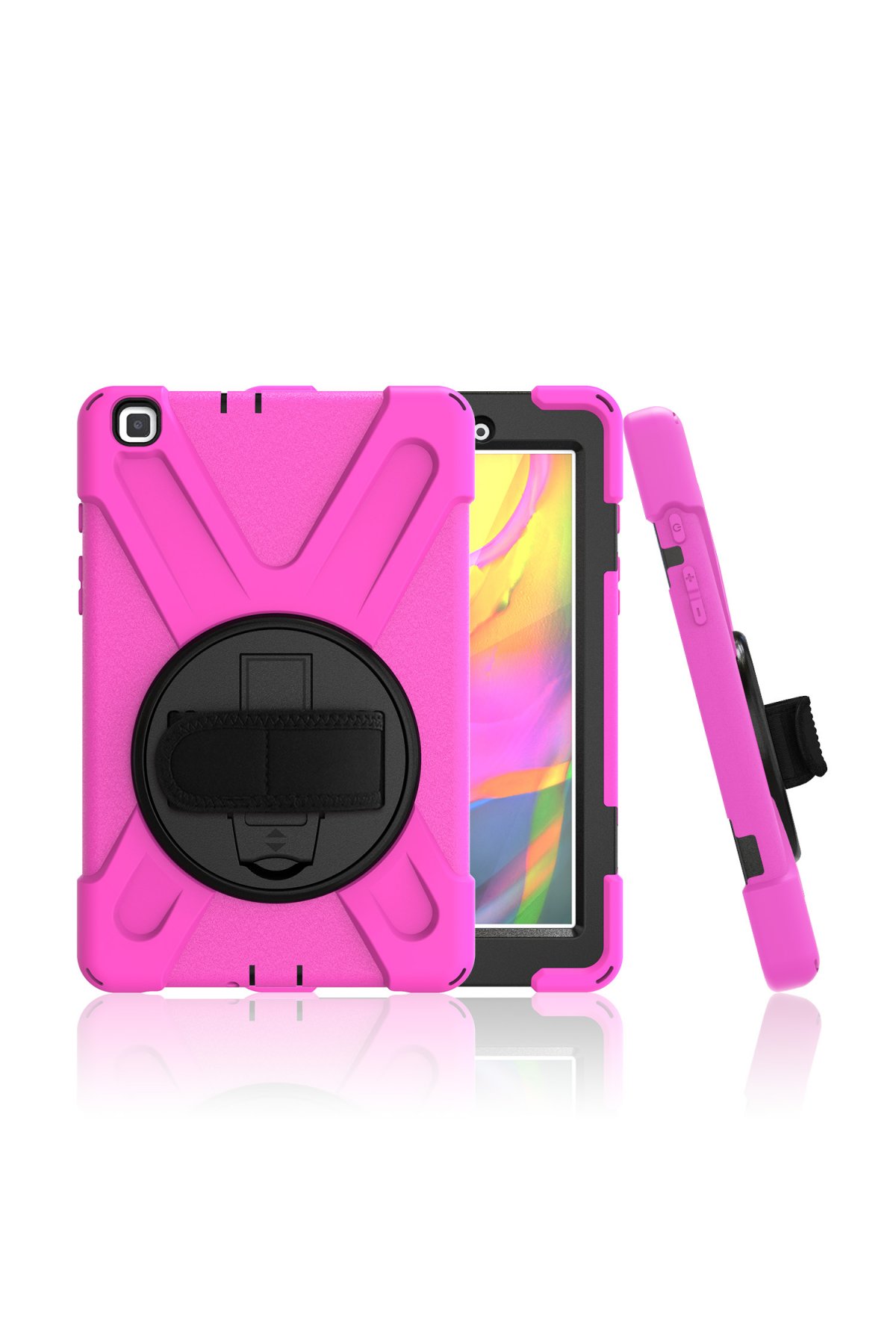 Newface Samsung Galaxy T290 Tab A 8 Kılıf Griffin Tablet Kapak - Pembe