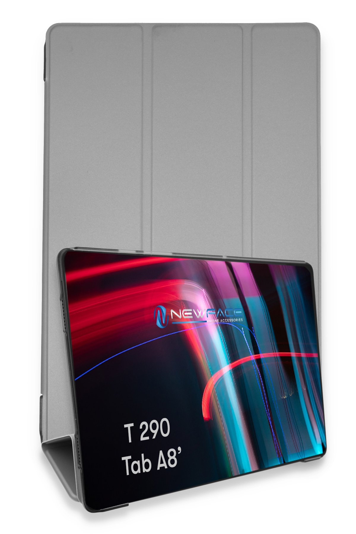 Newface Samsung Galaxy T290 Tab A 8 Kılıf Amazing Tablet Kapak - Siyah