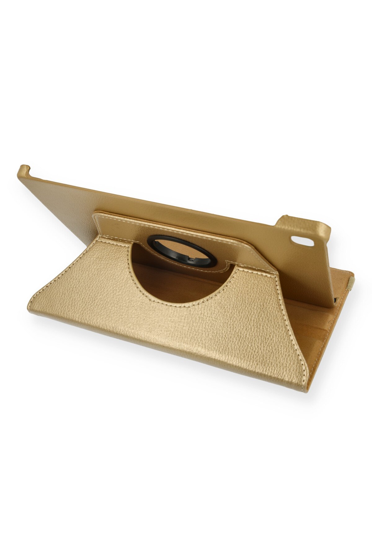 Newface Samsung Galaxy T500 Tab A7 10.4 Kılıf 360 Tablet Deri Kılıf - Kırmızı