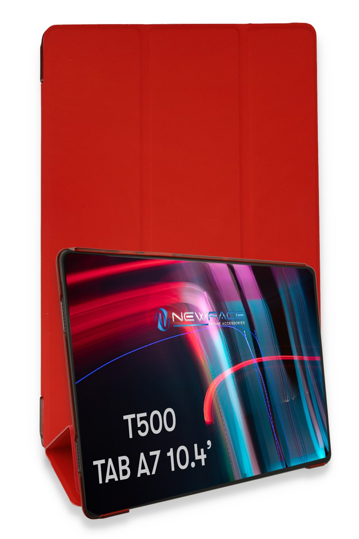 Newface Samsung Galaxy T500 Tab A7 10.4 Kılıf Tablet Smart Kılıf - Gold