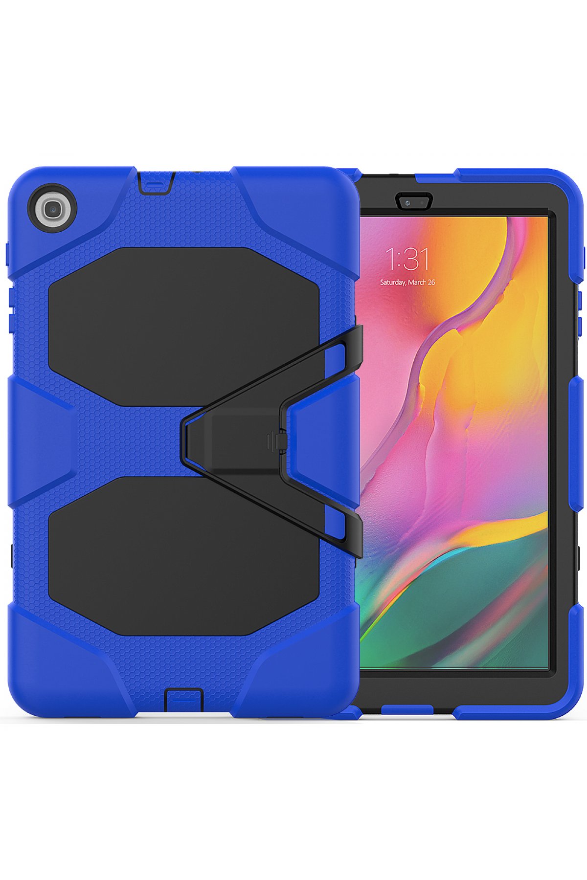Newface Samsung Galaxy T510 Tab A 10.1 Kılıf Griffin Tablet Kapak - Yeşil