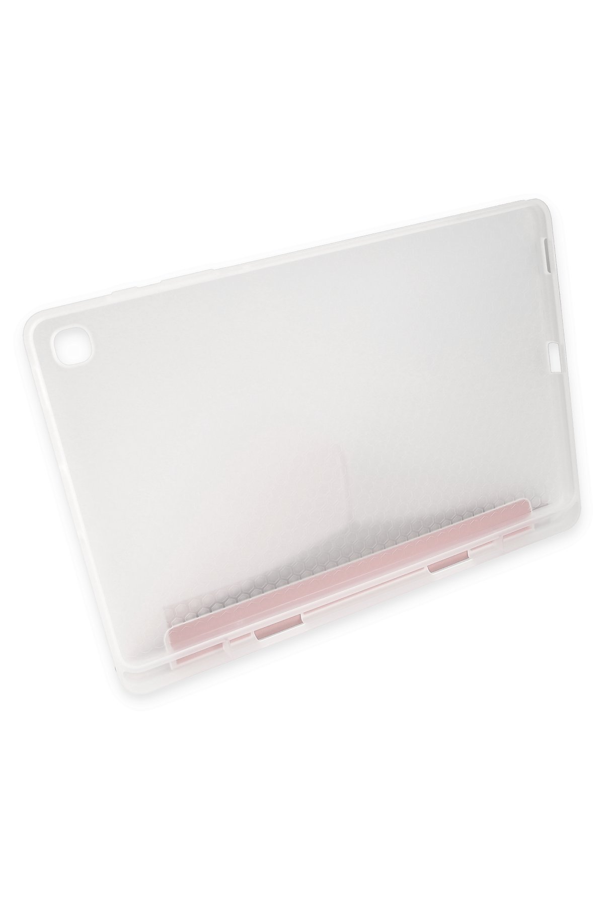 Newface Samsung Galaxy T737 Tab S7 FE 12.4 Kılıf 360 Tablet Deri Kılıf - Pembe