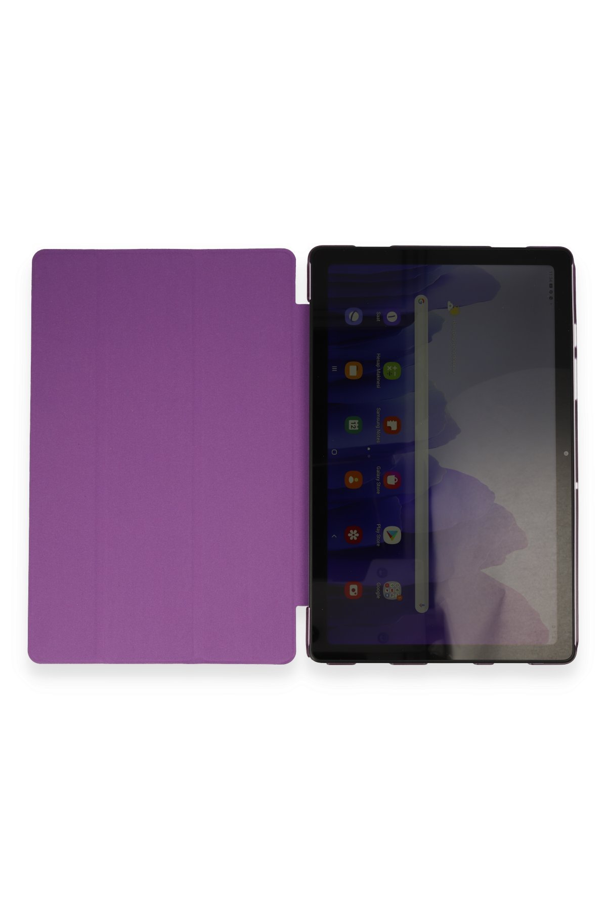 Newface Samsung Galaxy T737 Tab S7 FE 12.4 Kılıf Tablet Smart Kılıf - Siyah