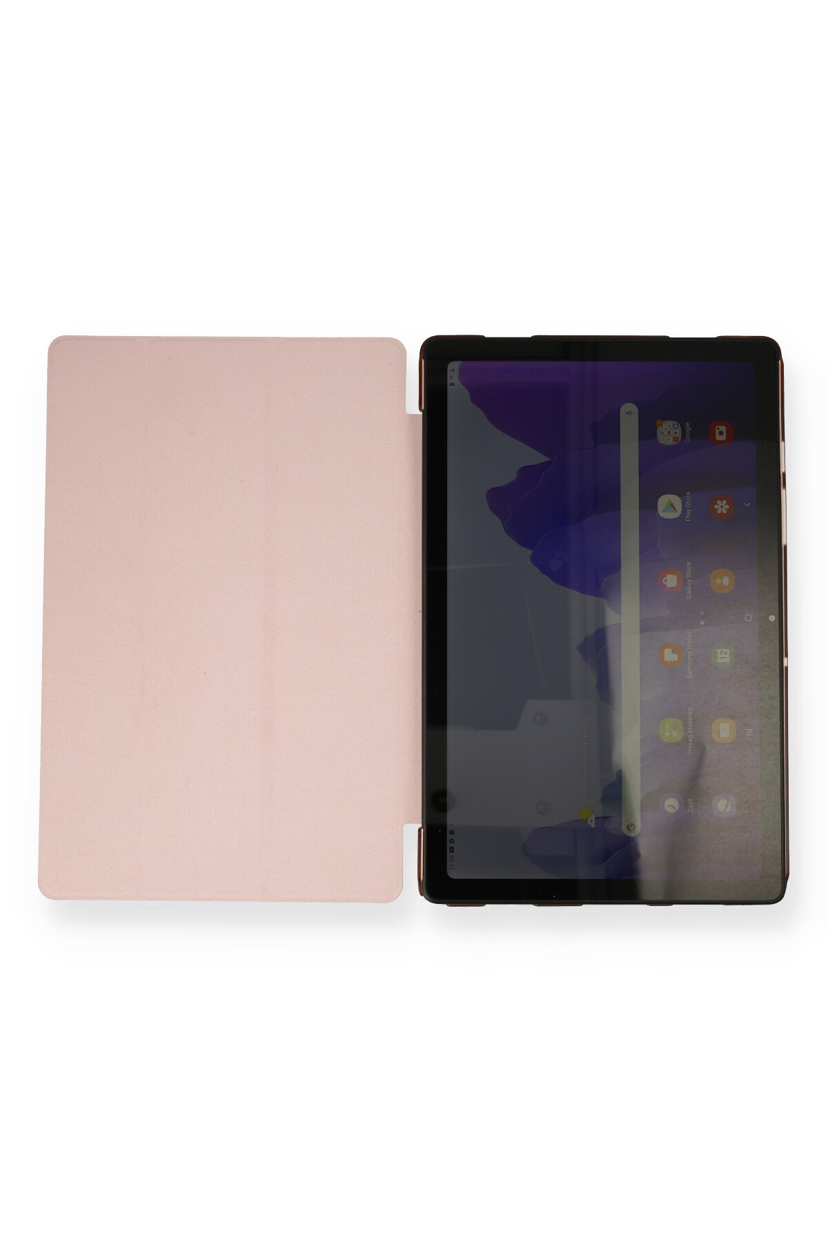 Newface Samsung Galaxy T870 Tab S7 11 Kılıf Tablet Smart Kılıf - Lacivert