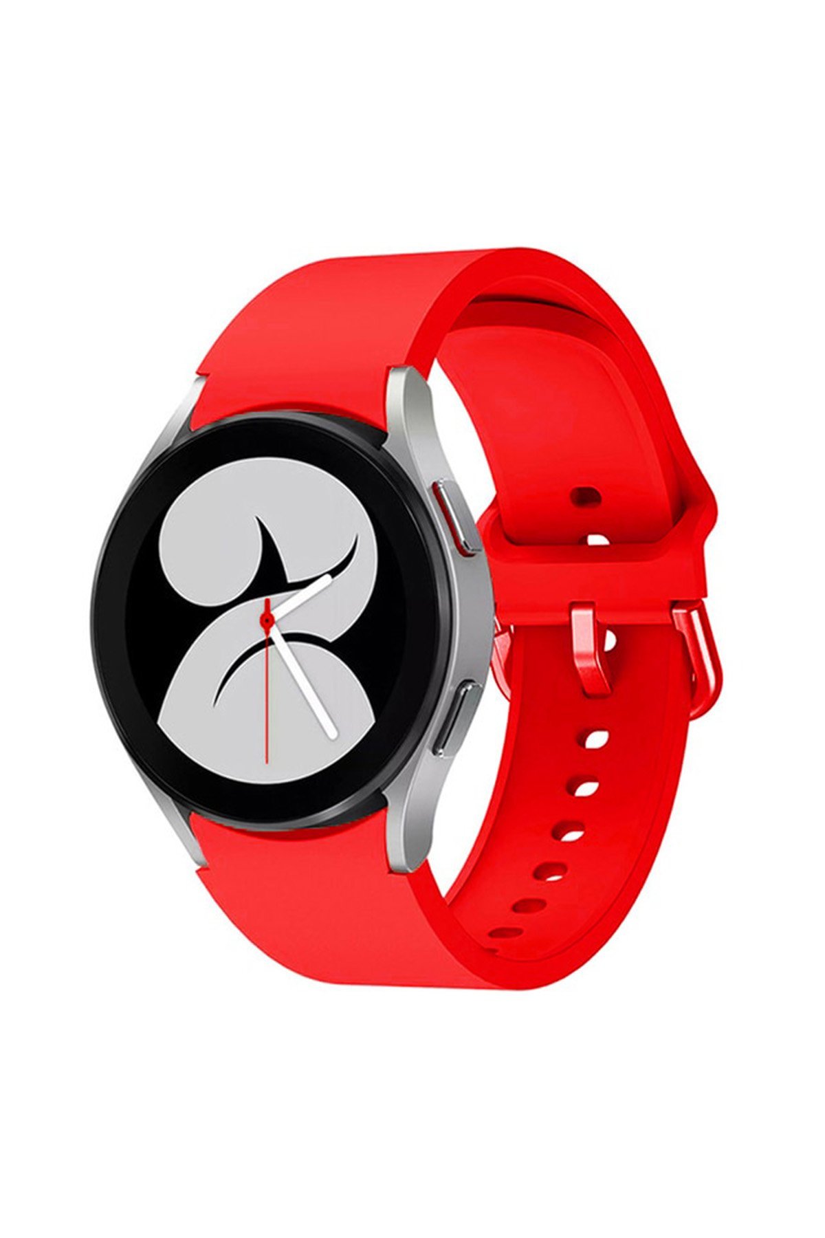 Newface Samsung Galaxy Watch 5 Hasırlı Cırtcırtlı Kordon - Turkuaz
