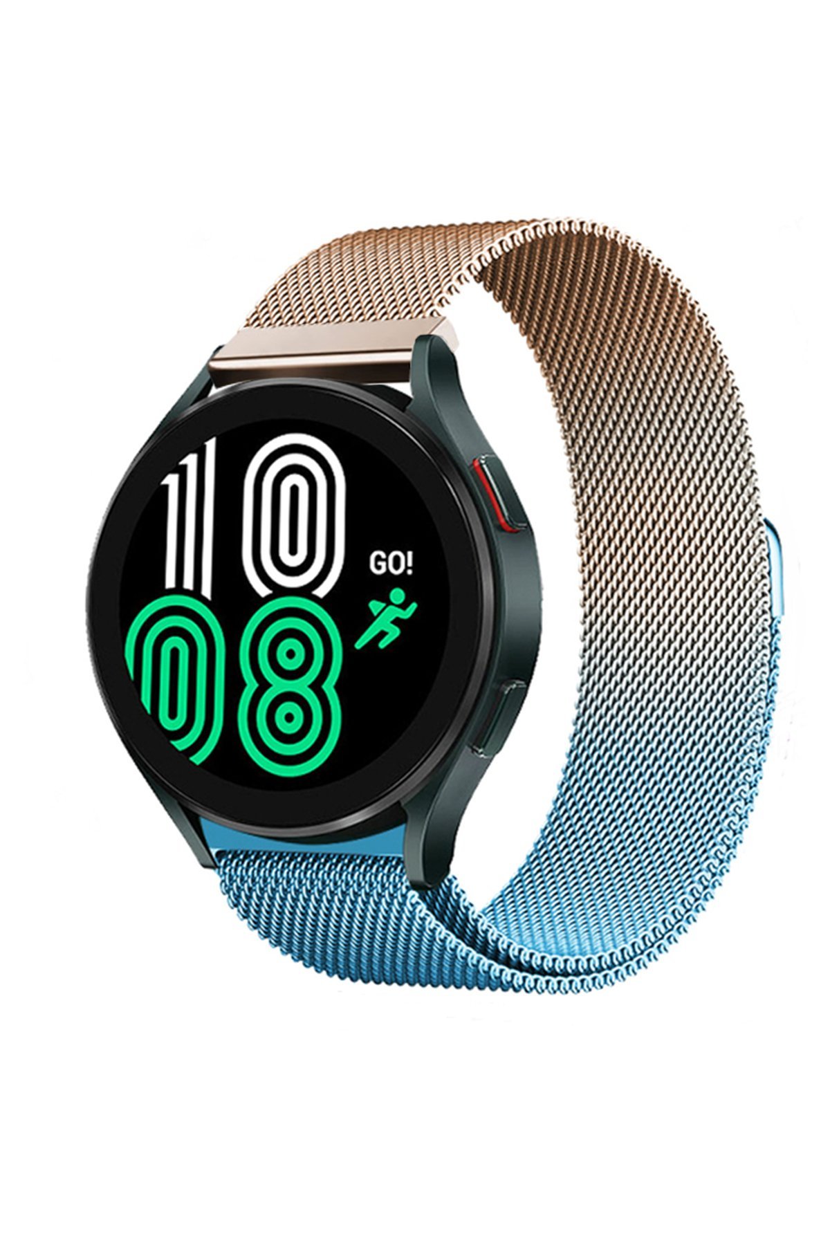 Newface Samsung Galaxy Watch 5 Pro Klasik Kordon - Açık Gri