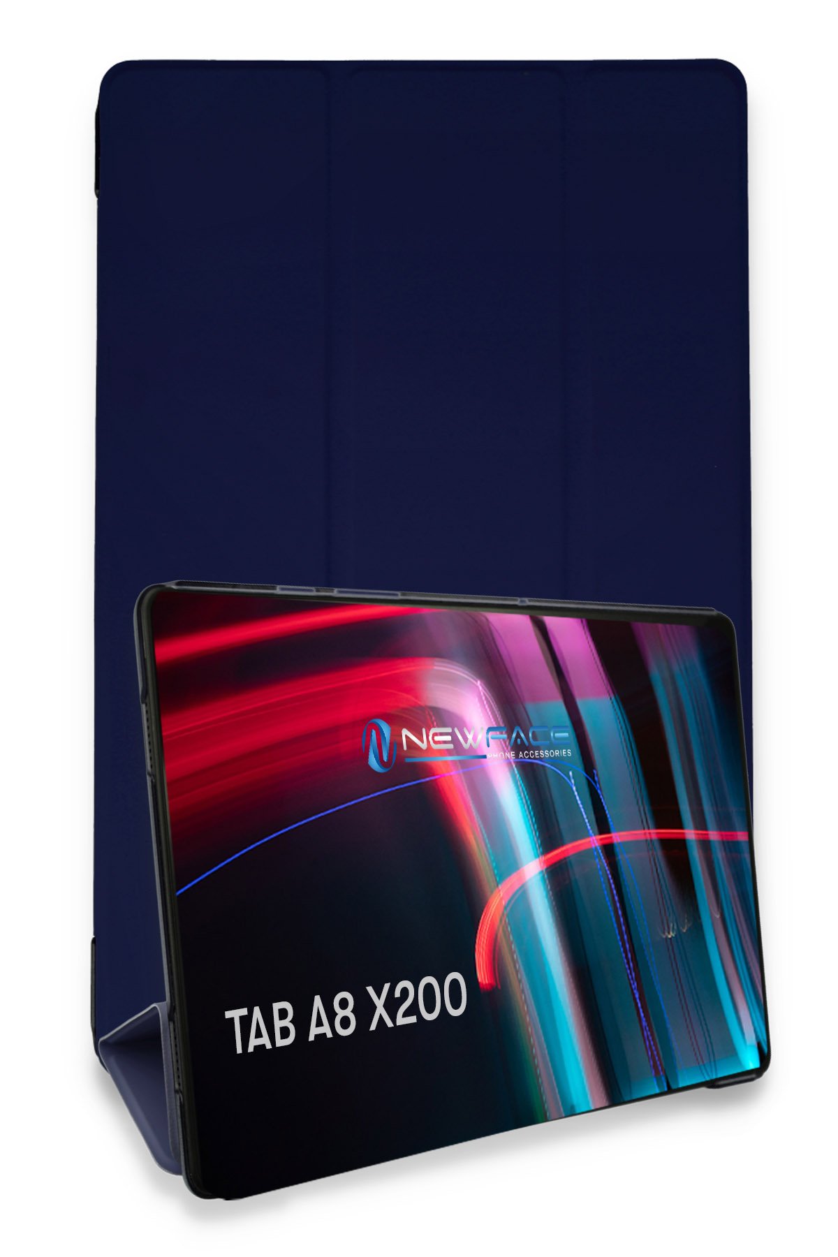 Newface Samsung Galaxy X200 Tab A8 10.5 Kılıf Kalemlikli Mars Tablet Kılıfı - Açık Yeşil