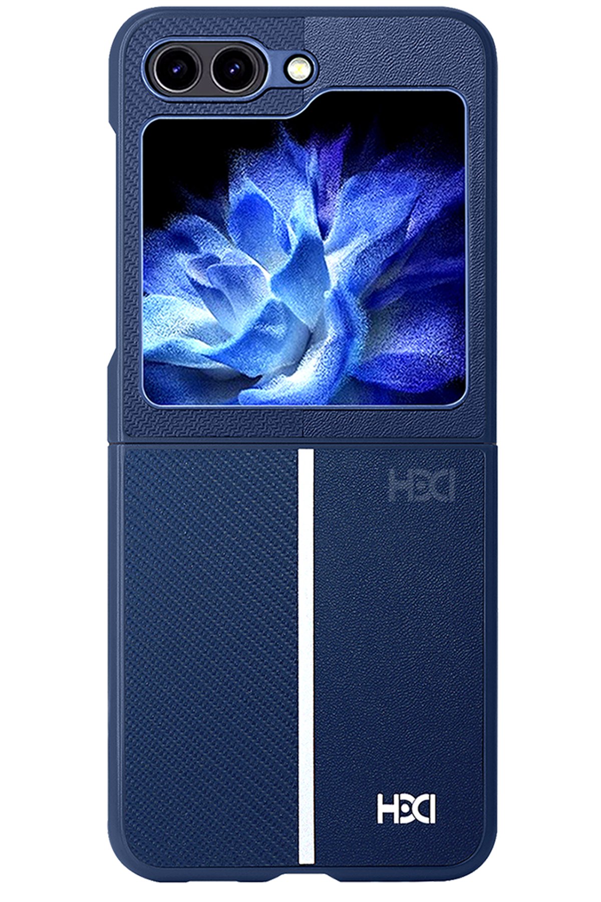 HDD Samsung Galaxy Z Flip 5 Kılıf HBC-155 Lizbon Kapak - Derin Mor