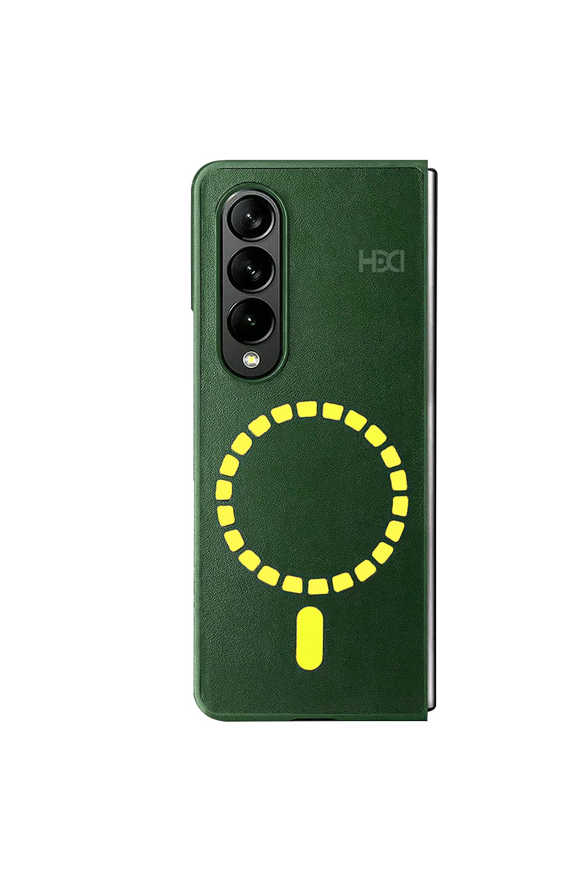 HDD Samsung Galaxy Z Fold 3 Kılıf HBC-155 Lizbon Kapak - Siyah