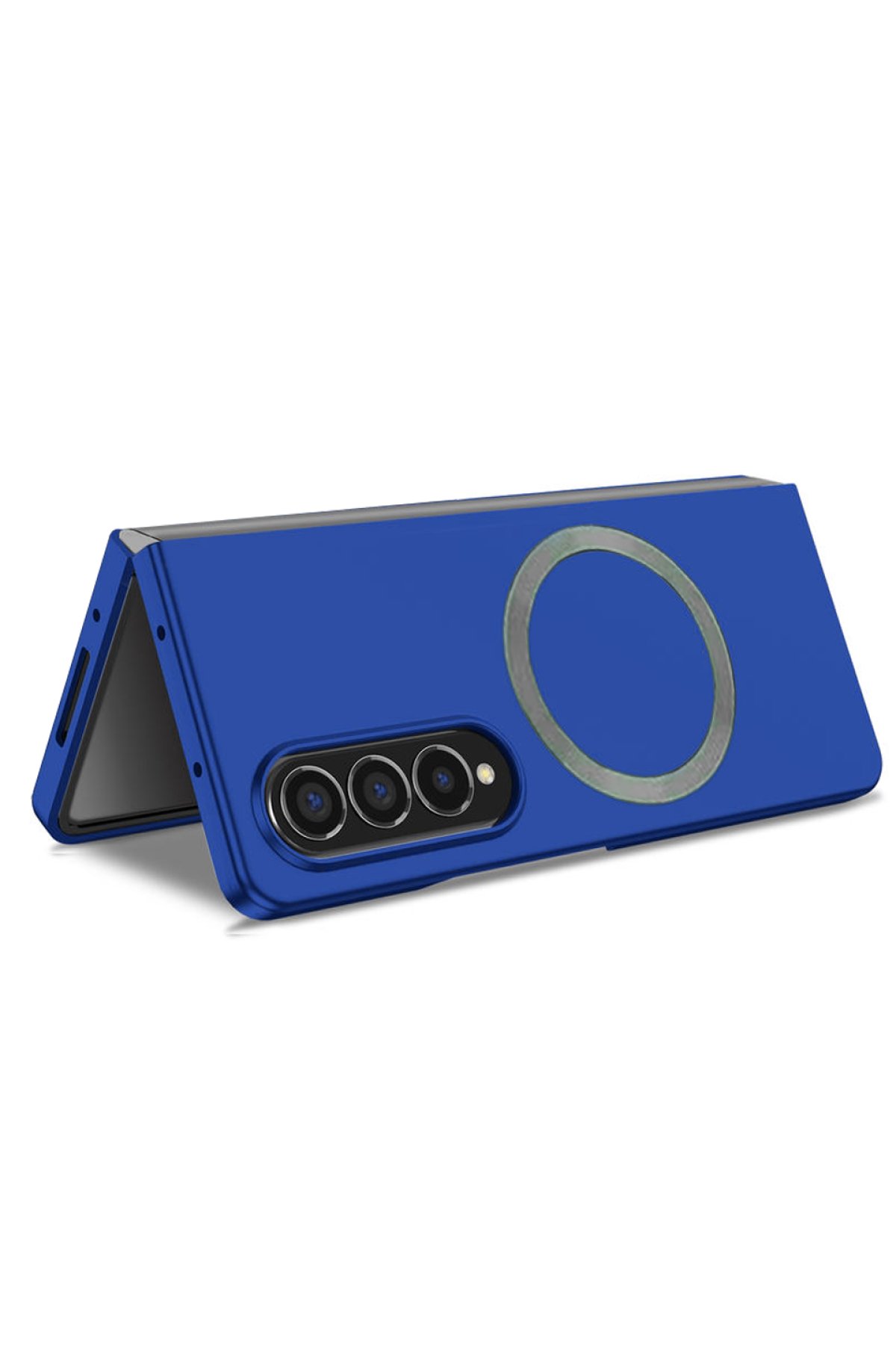 Newface Samsung Galaxy Z Fold 3 Kılıf Fold Element Kapak - Mor