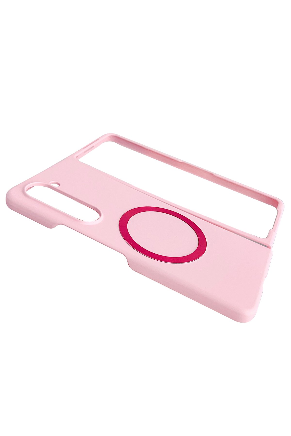 Newface Samsung Galaxy Z Fold 5 Kılıf Data Kapak - Beyaz