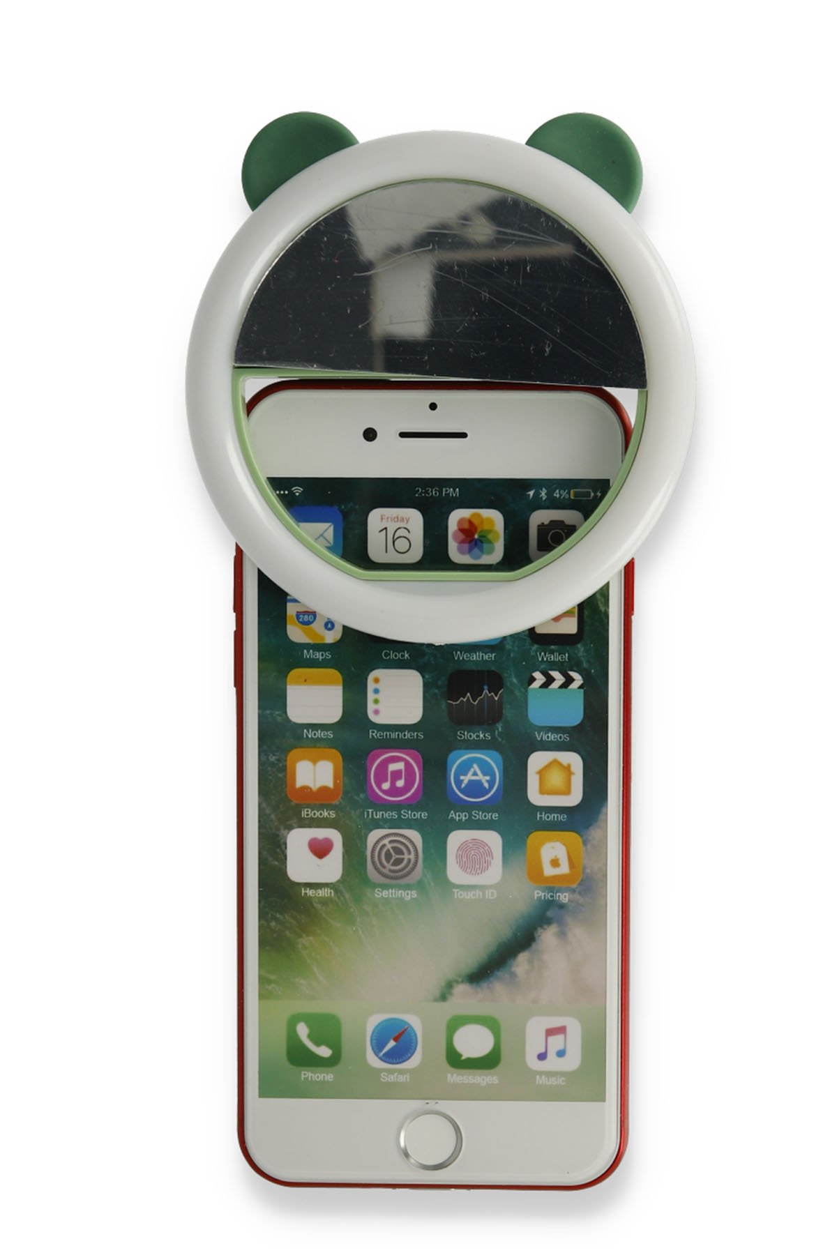 Newface Astro Stand Ayıcık Desenli - Beyaz