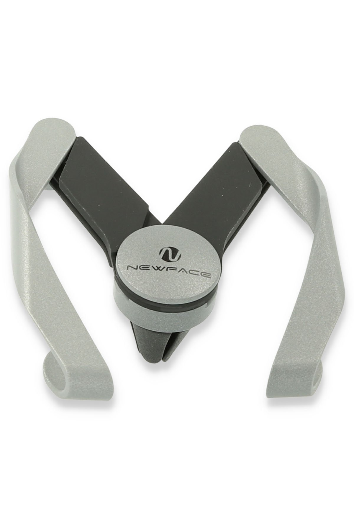 Newface Q50 Yapışkanlı 360 Derece Ayarlanabilir Manyetik Magsafe Araç Tutucu - Gümüş