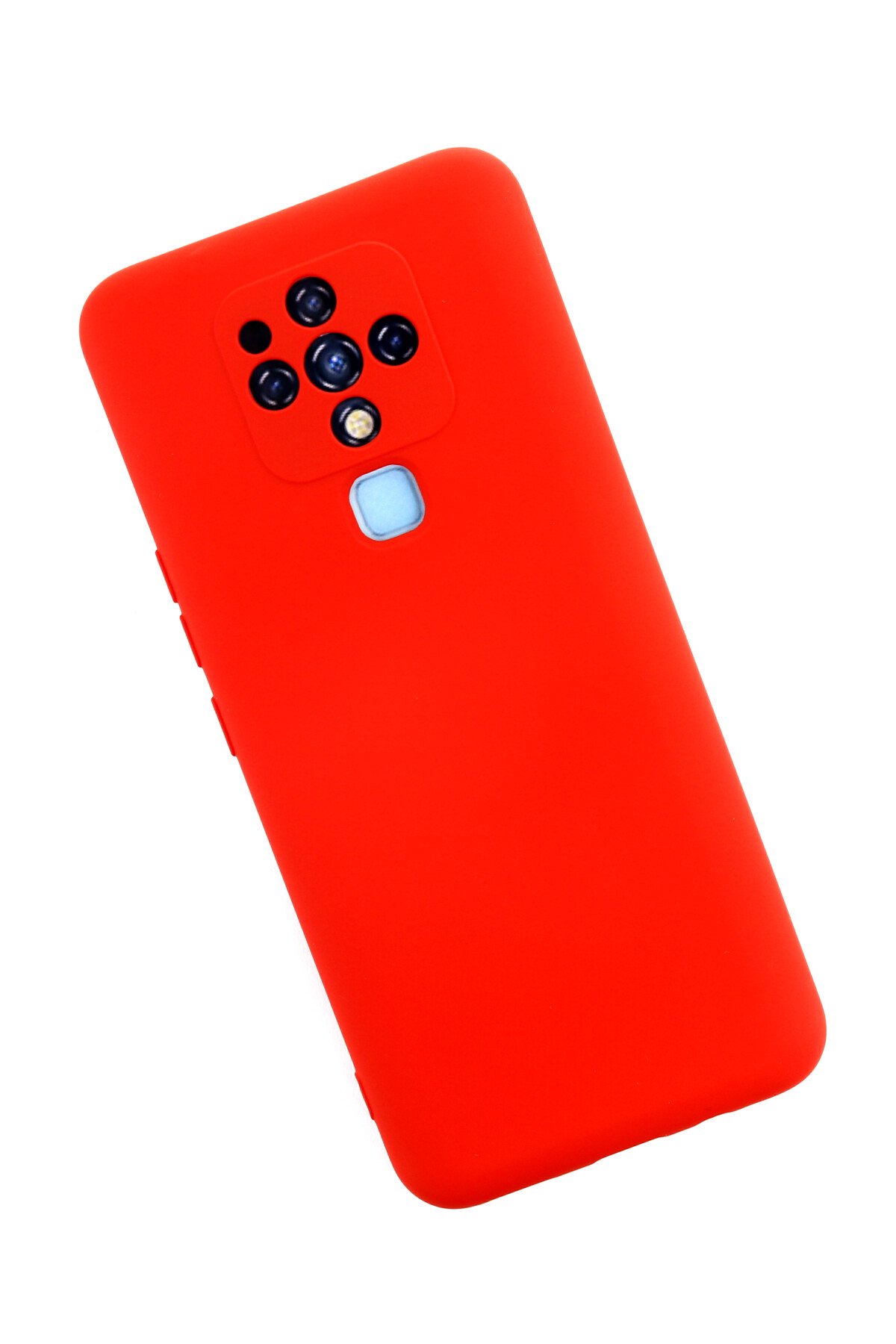 Newface Tecno Camon 16 Kılıf Platin Kamera Koruma Silikon - Sarı