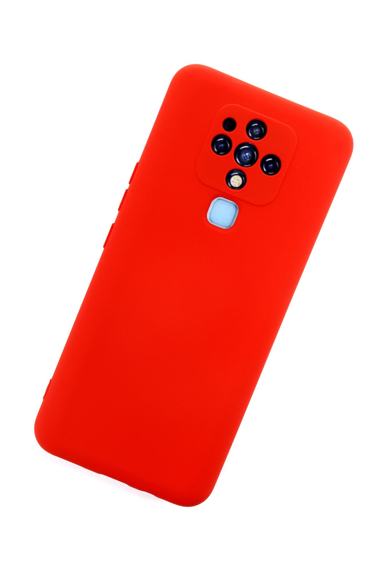 Newface Tecno Camon 16 Kılıf Platin Kamera Koruma Silikon - Sarı