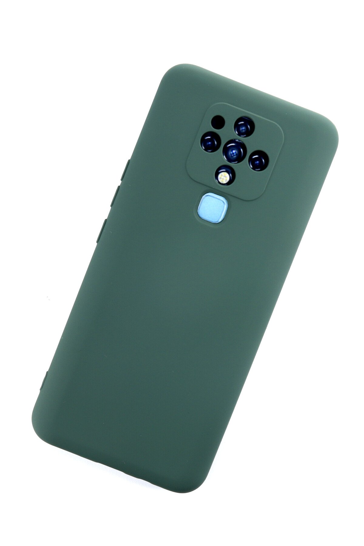 Newface Tecno Camon 16 Kılıf Nano içi Kadife Silikon - Pudra