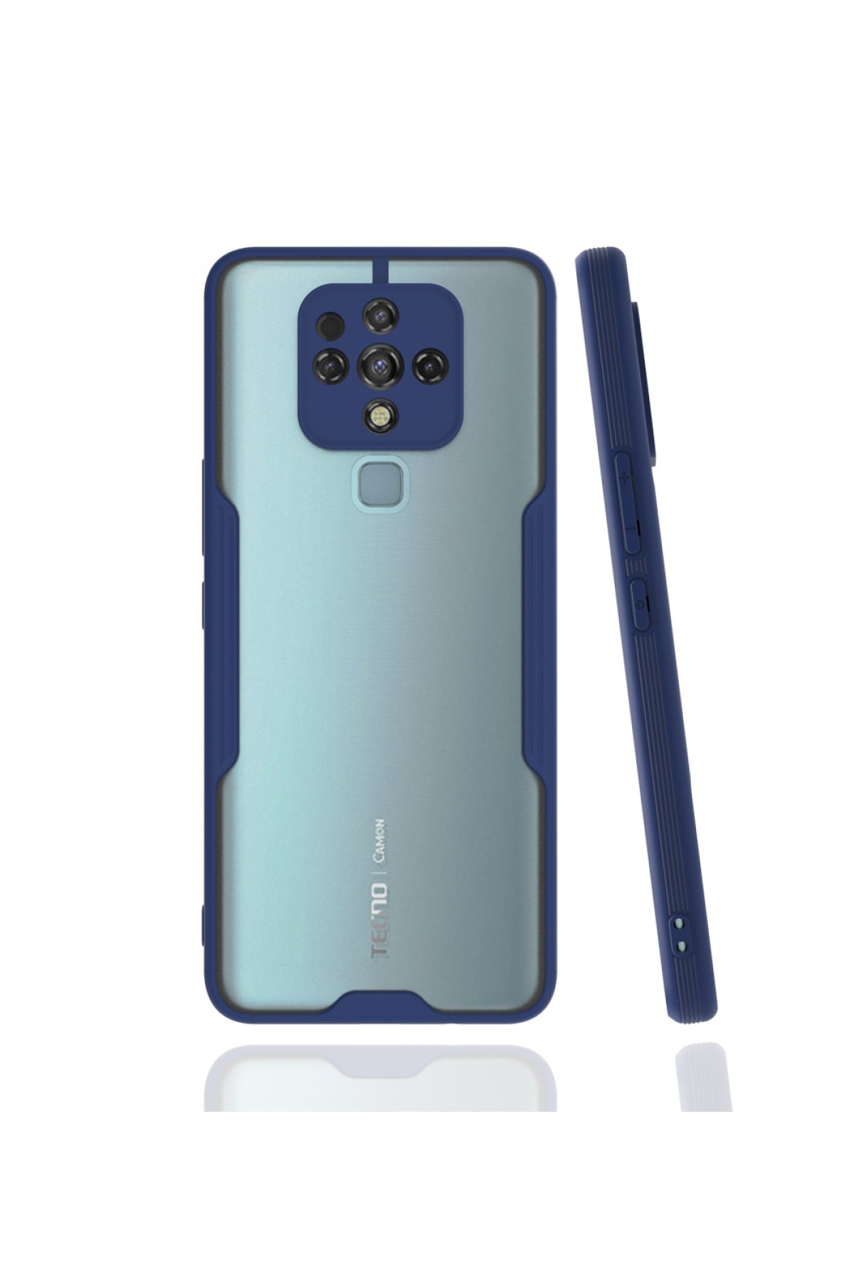 Newface Tecno Camon 16 Kılıf Trend S Plus Kapaklı Kılıf - Siyah