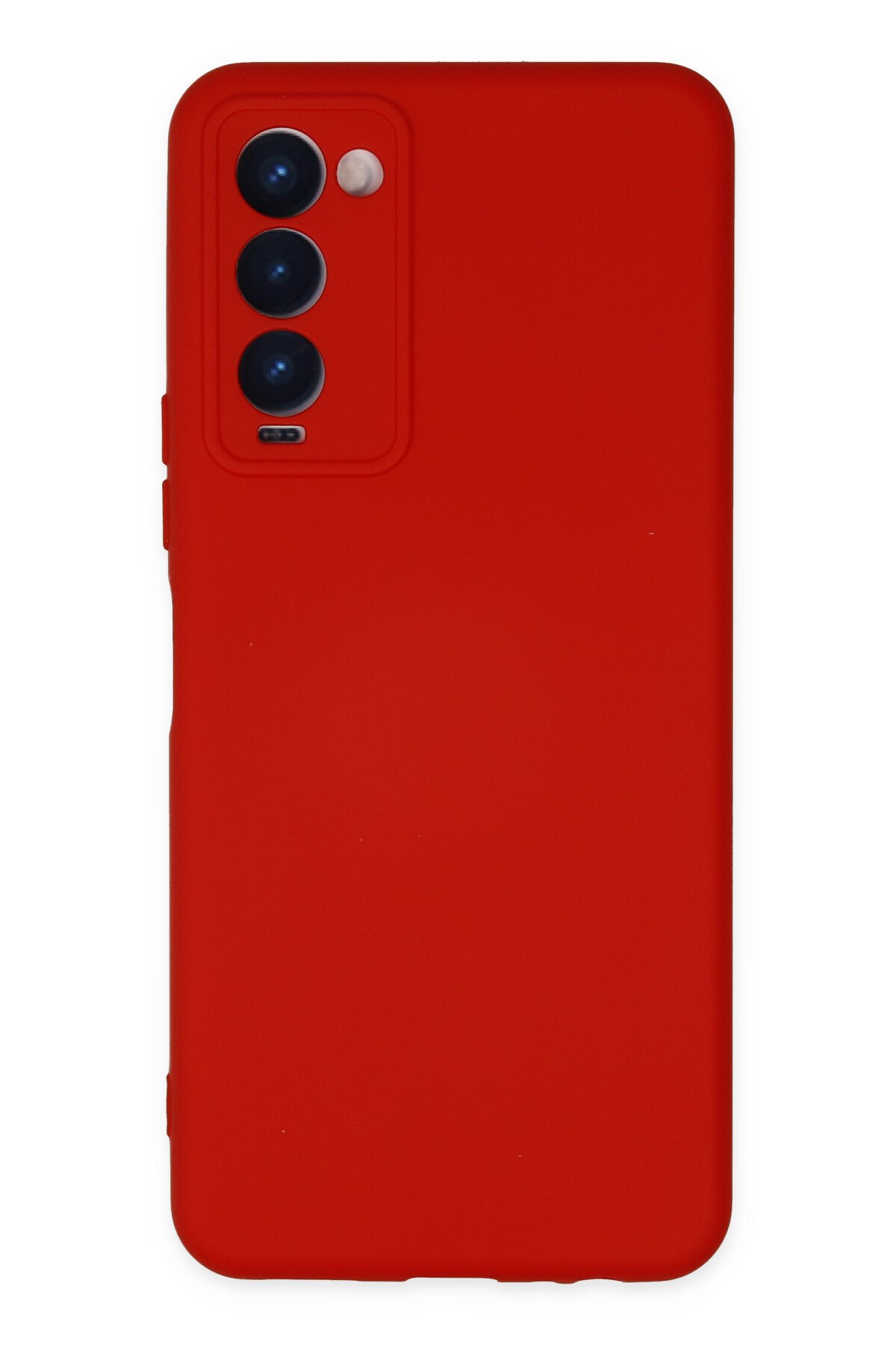 Newface Tecno Camon 18 Kılıf Nano içi Kadife Silikon - Lacivert