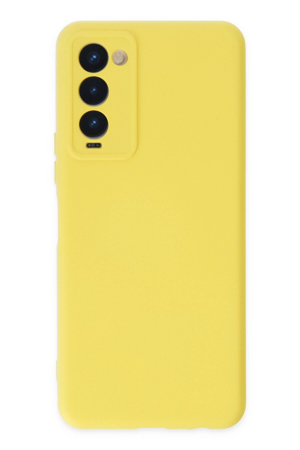 Newface Tecno Camon 18 Kılıf Nano içi Kadife Silikon - Siyah