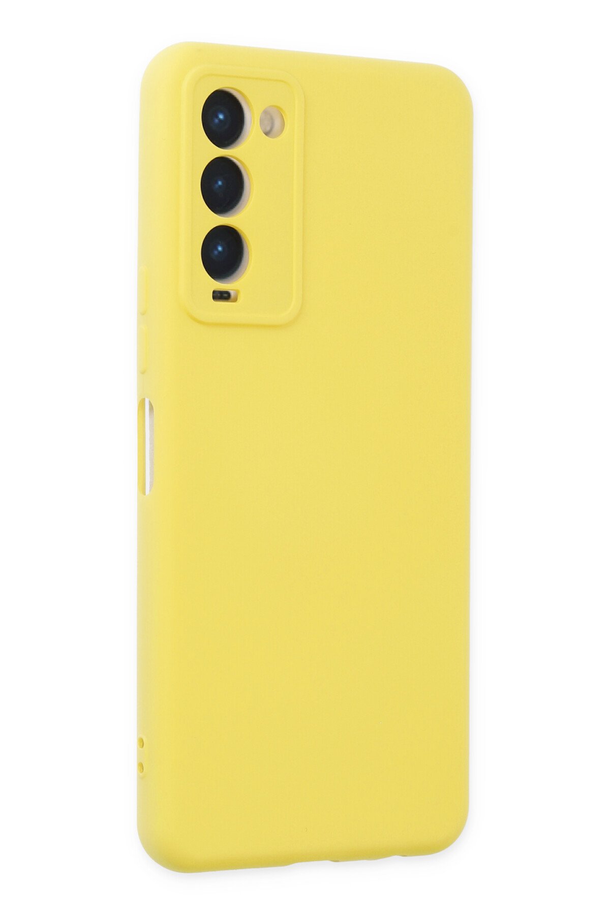 Newface Tecno Camon 18 Kılıf Nano içi Kadife Silikon - Siyah
