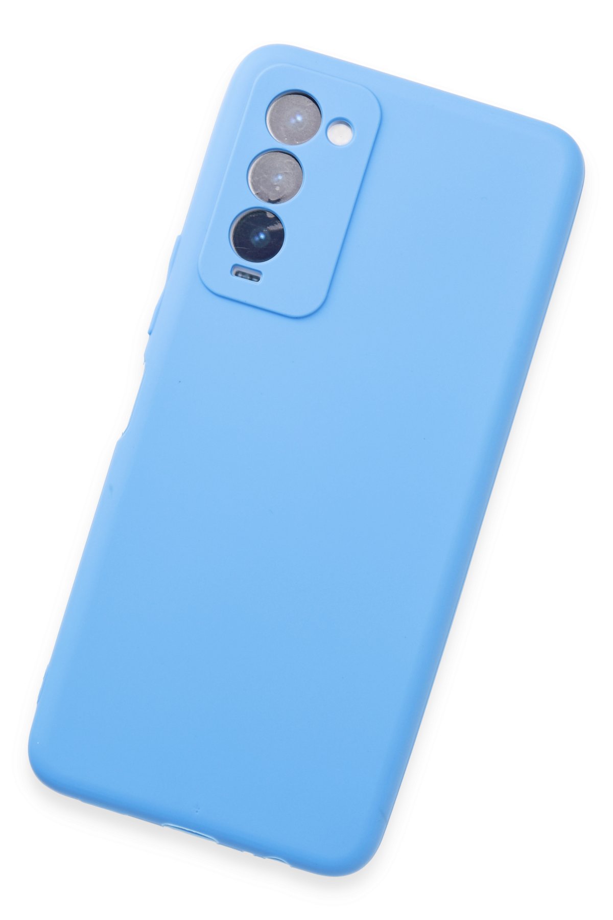 Newface Tecno Camon 18P Kılıf First Silikon - Kırmızı
