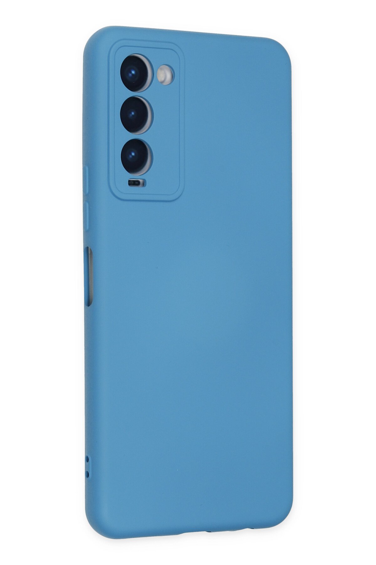 Newface Tecno Camon 18P Kılıf Nano içi Kadife Silikon - Siyah