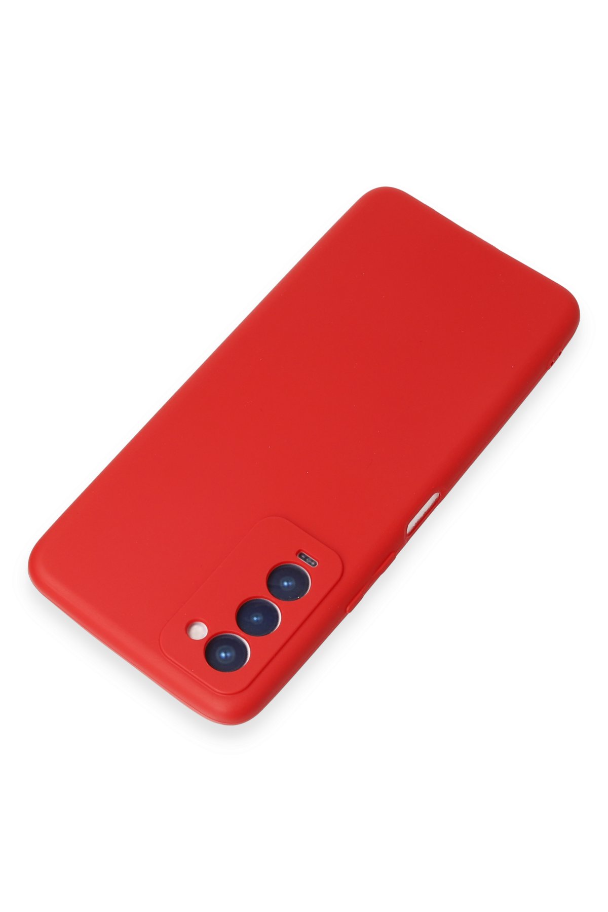 Newface Tecno Camon 18T Kılıf Nano içi Kadife Silikon - Mavi