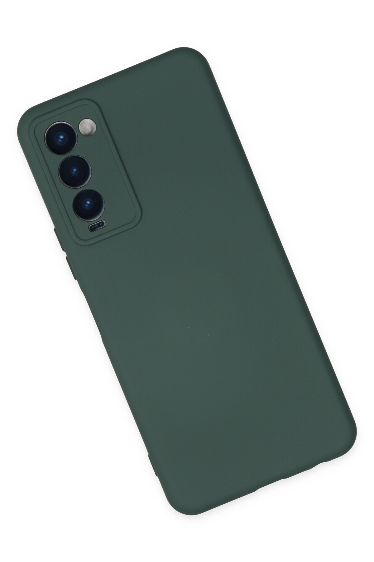 Newface Tecno Camon 18T Kılıf First Silikon - Lacivert